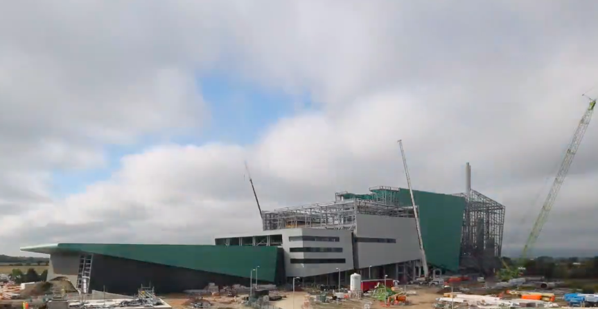 Gloucestershire Energy from Waste facility connected to the National Grid