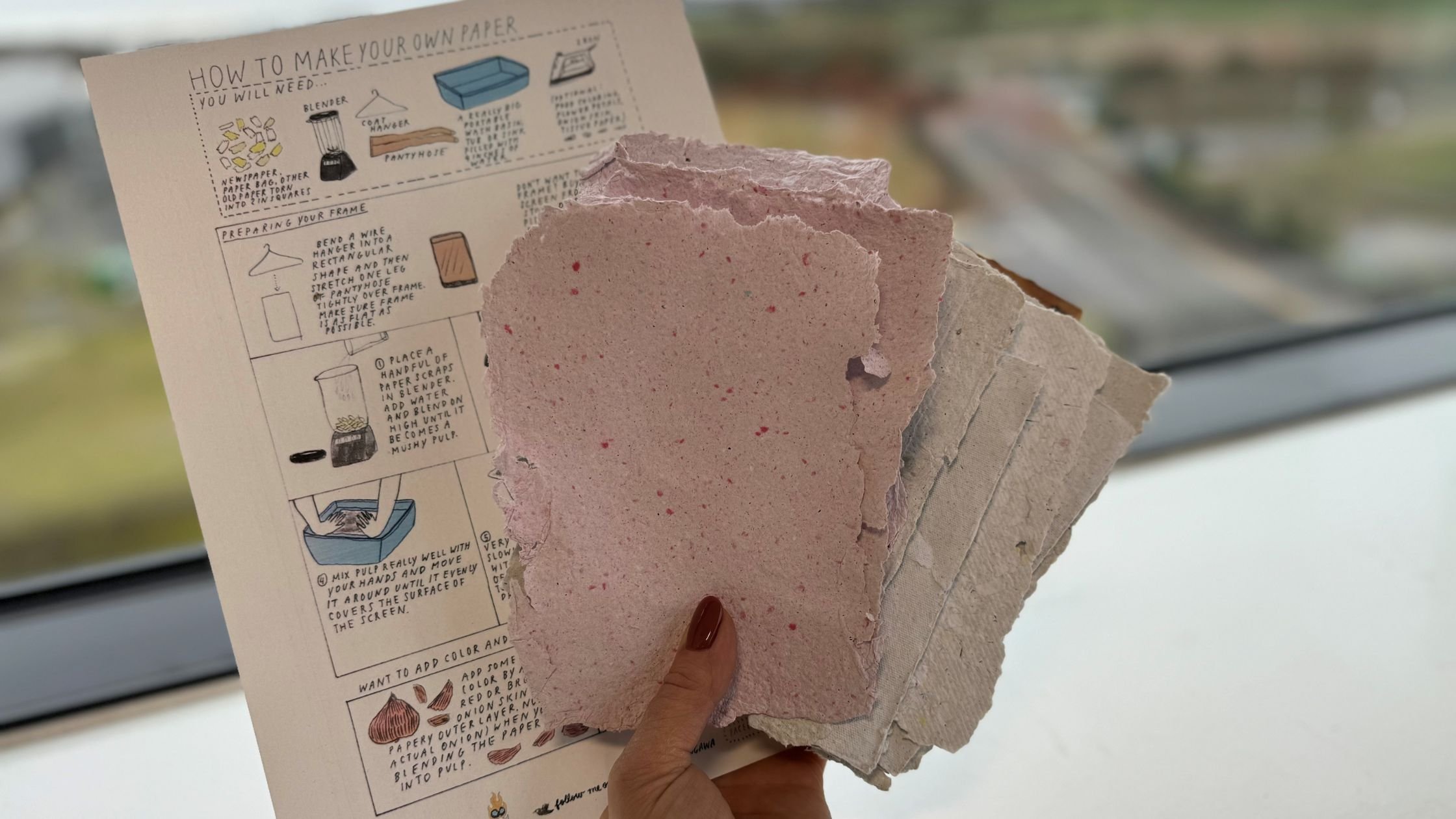 Gloucestershire Energy from Waste Facility Hosts Papermaking Workshop for Families