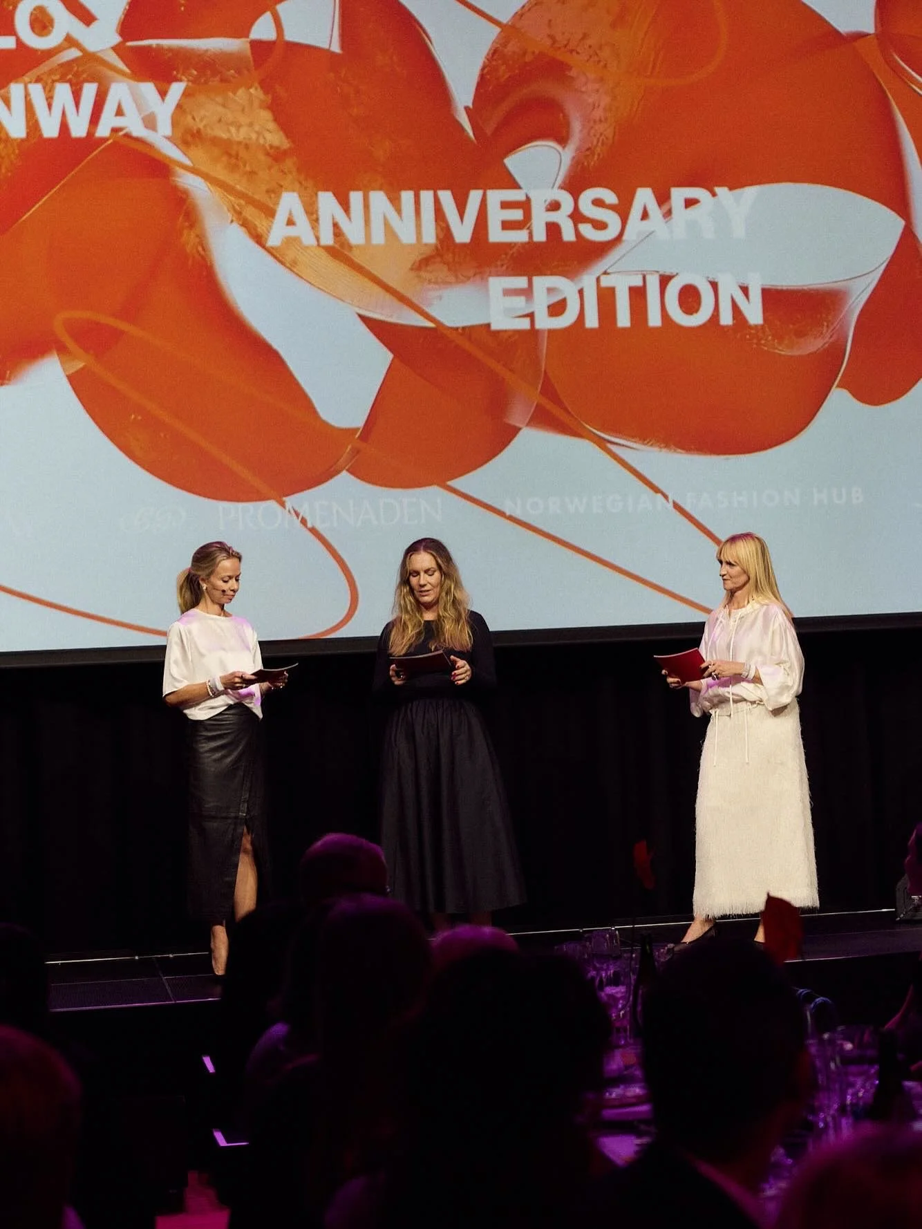 To celebrate a decade of Norwegian fashion we kicked off Oslo Runway 2025 with a celebratory dinner co-hosted by Promenaden, Oslo Runway and Norwegian Fashion Hub. It was an inspiring evening dedicated to looking back at these 10 years, acknowledging