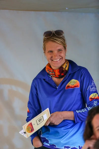 Head veterinarian, Dr. Ann Lammens.