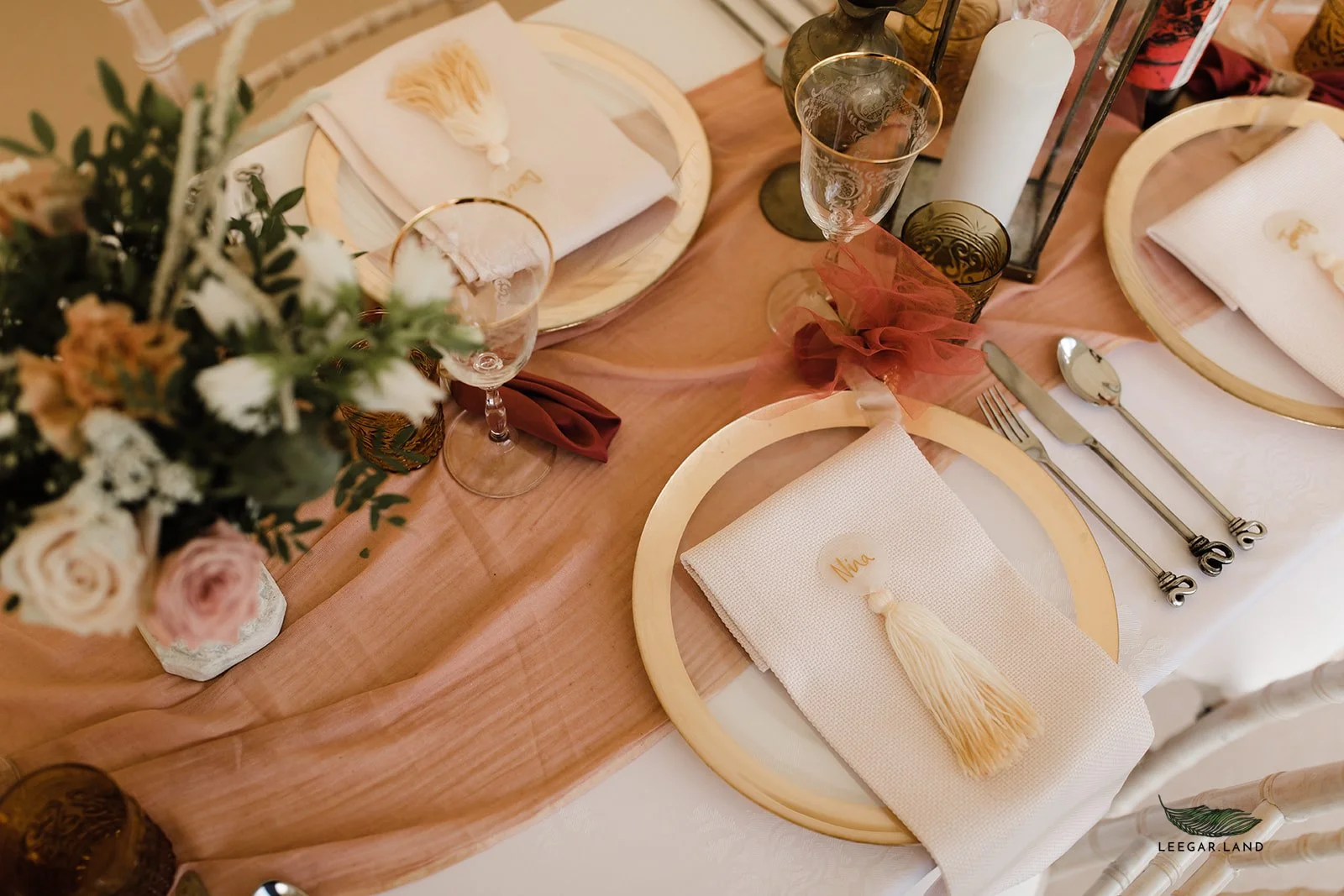 Blush tablescape inspiration