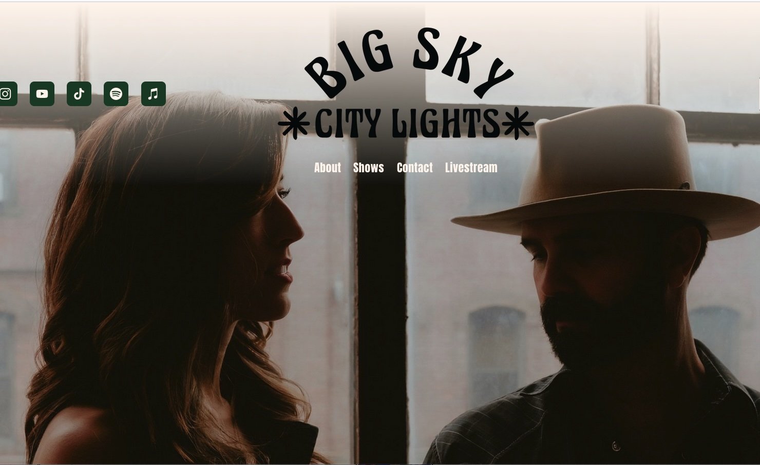Tracking TV show "11th and Grant" with Big Sky City Lights - Bozeman