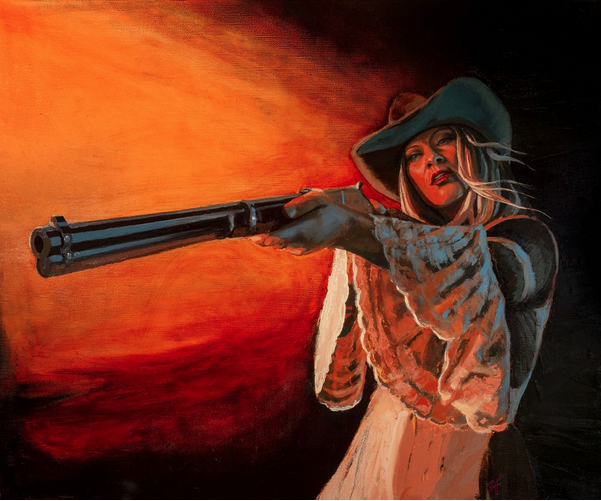 Cazador del Oso (the Bear Hunter), by Zac Fawcett