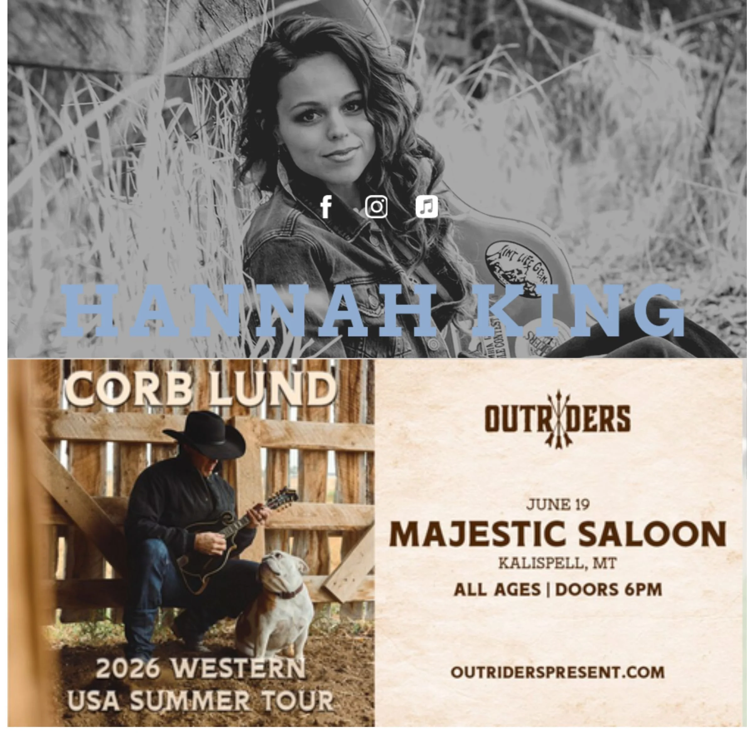 Hannah King Band - Opening for Corb Lund