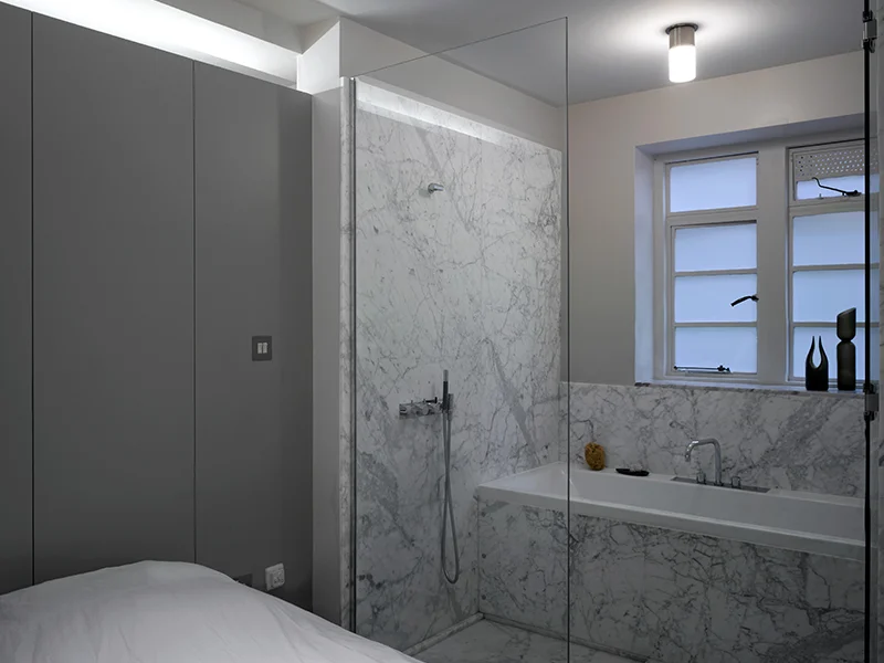 Bedroom with en-suite bathroom