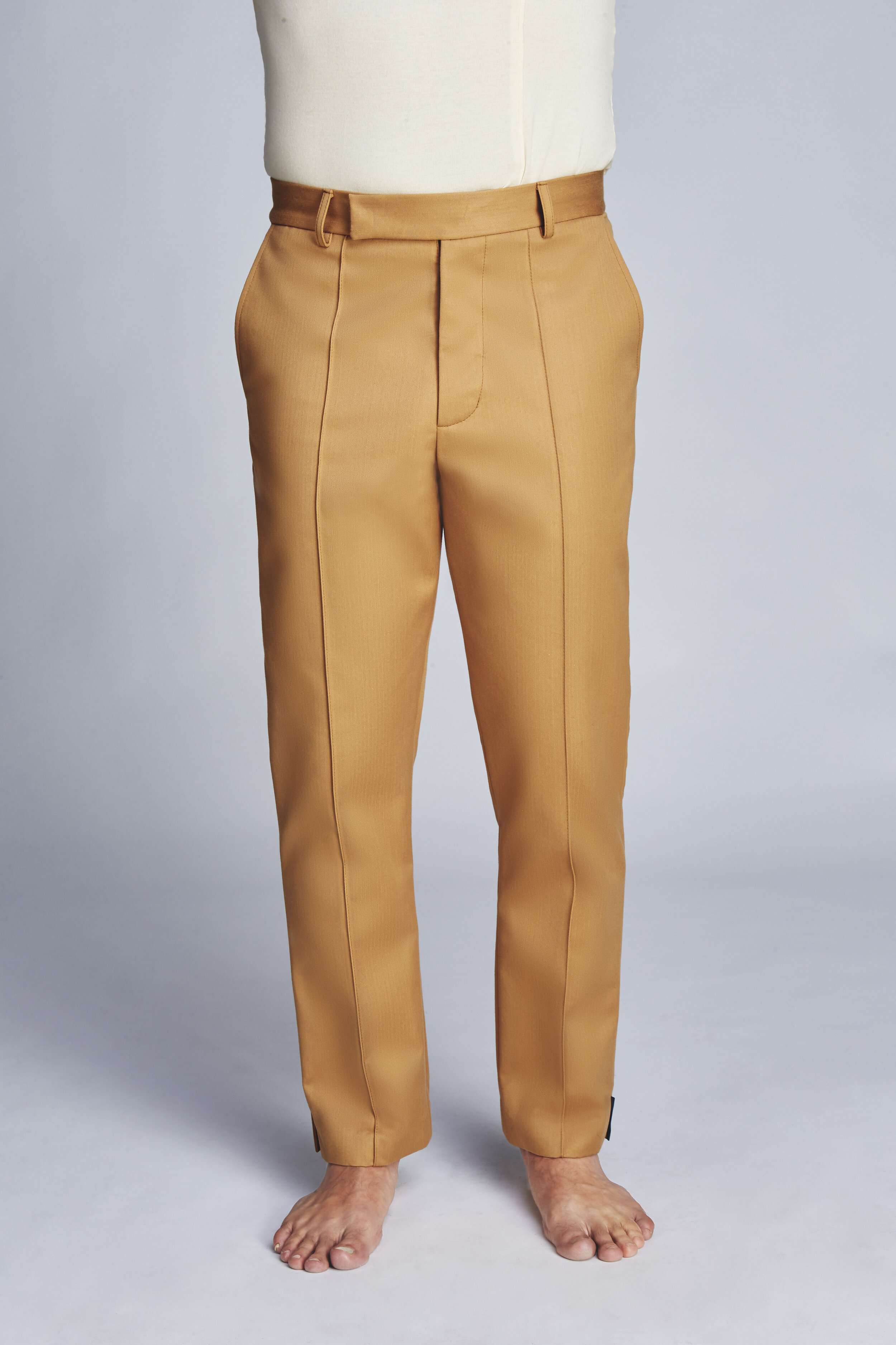 Natural AMI Wool Pants in Beige for Men Slacks and Chinos Slacks and Chinos AMI Trousers Mens Trousers 
