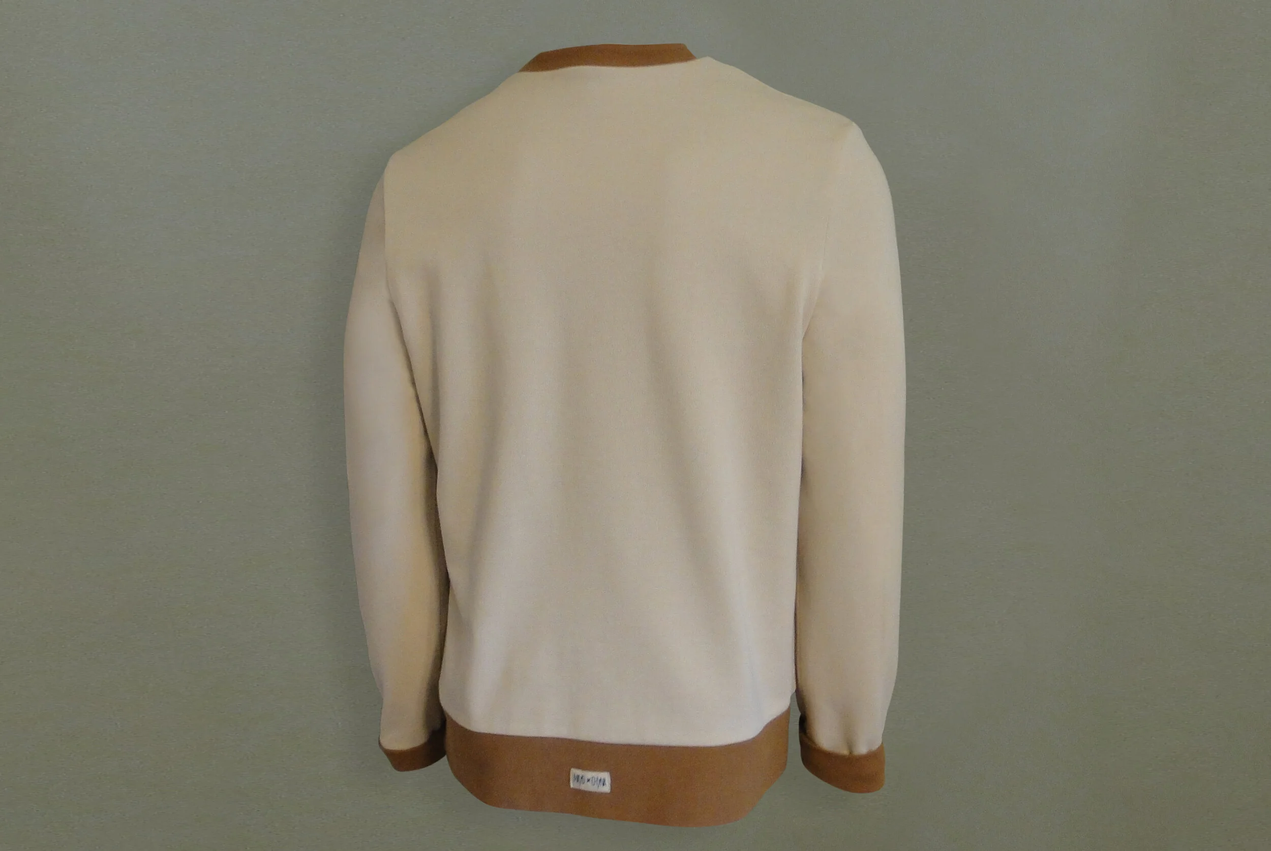 men's reversible pullover ecru and camel product pic back.jpg