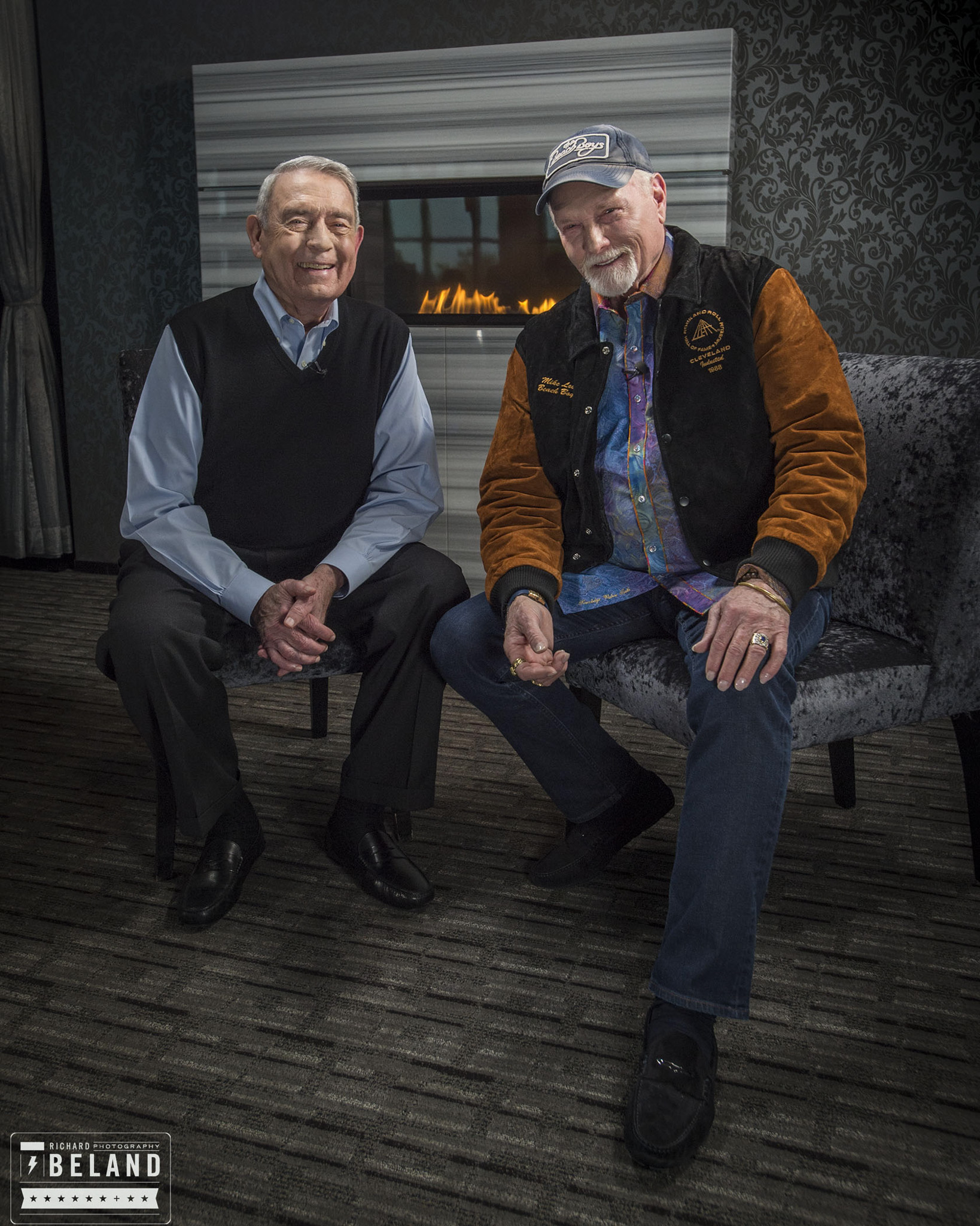 Dan Rather and Mike Love.