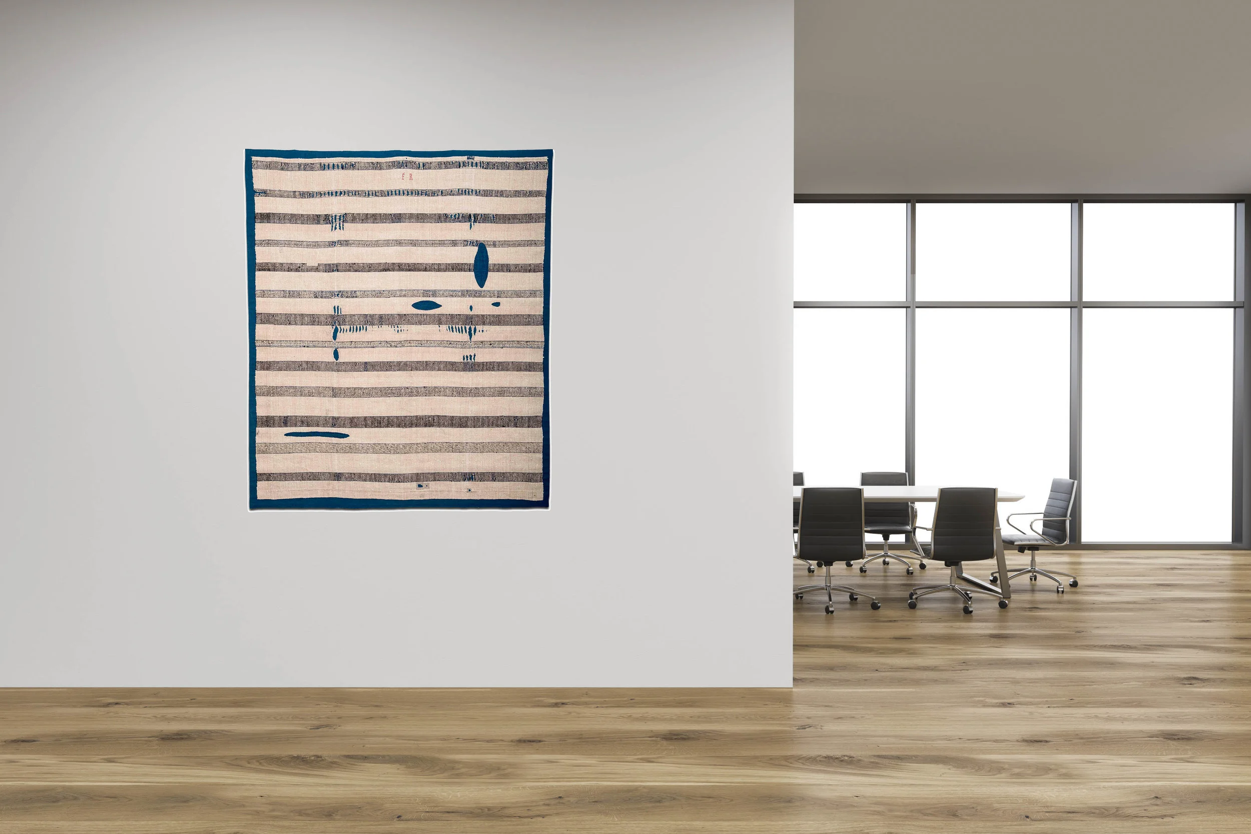 Claire Benn's textiles in an office space.jpg