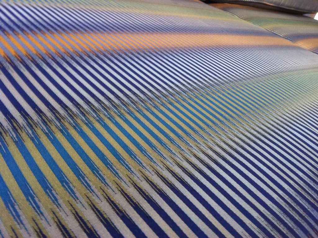 Ptolemy Mann, Detail of woven cloth