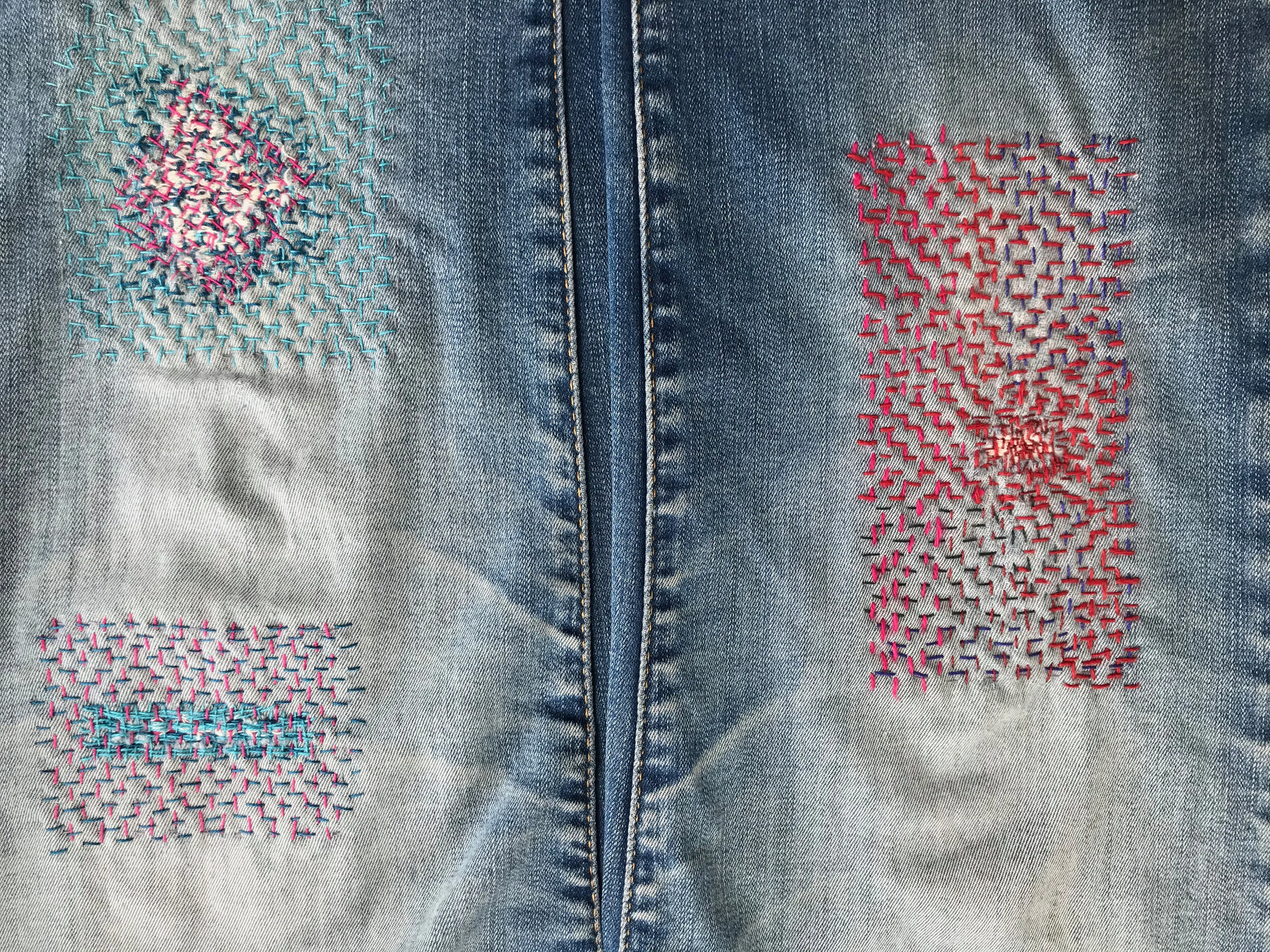 Denim Patching VS. Darning - Silhouette Tailoring Studio