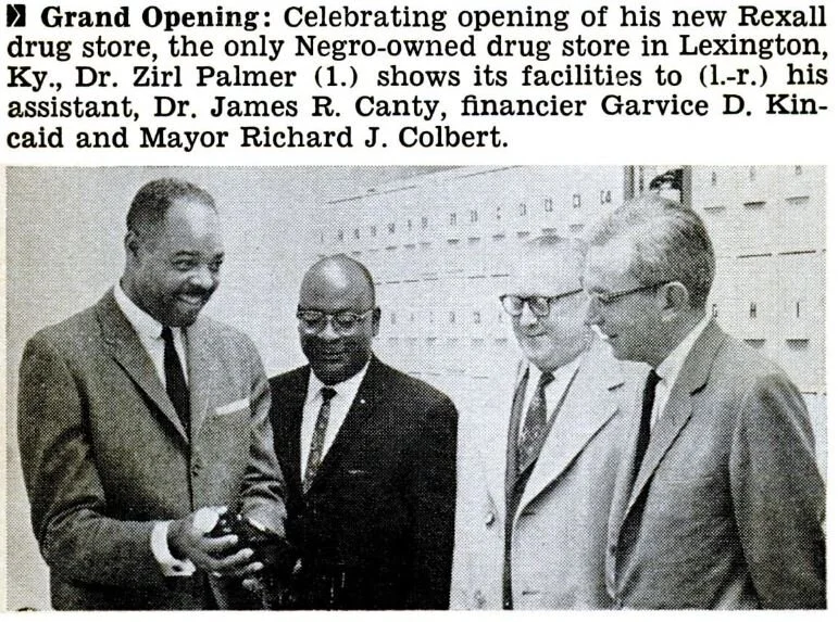 Dr Zirl Palmer And Preserving Palmer Pharmacy The Blue Grass Trust For Historic Preservation