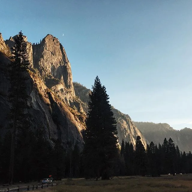 #yosemite #sunset #california