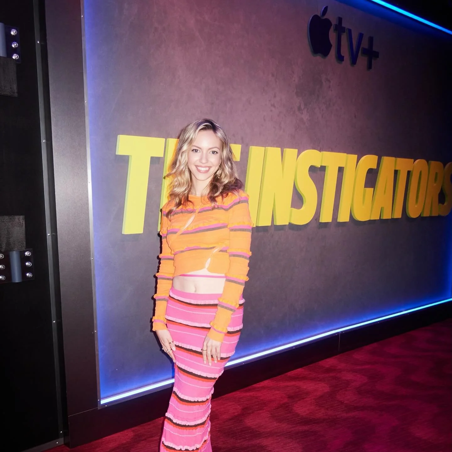 Had the absolute best time at The Instigators premiere in NYC! And LOVED this movie🍿 laugh out loud funny and exciting! Thank you @cayleecowan and @caseyaffleck for having me!!! Congratulations!!!!!!!!🍾🫶🏻