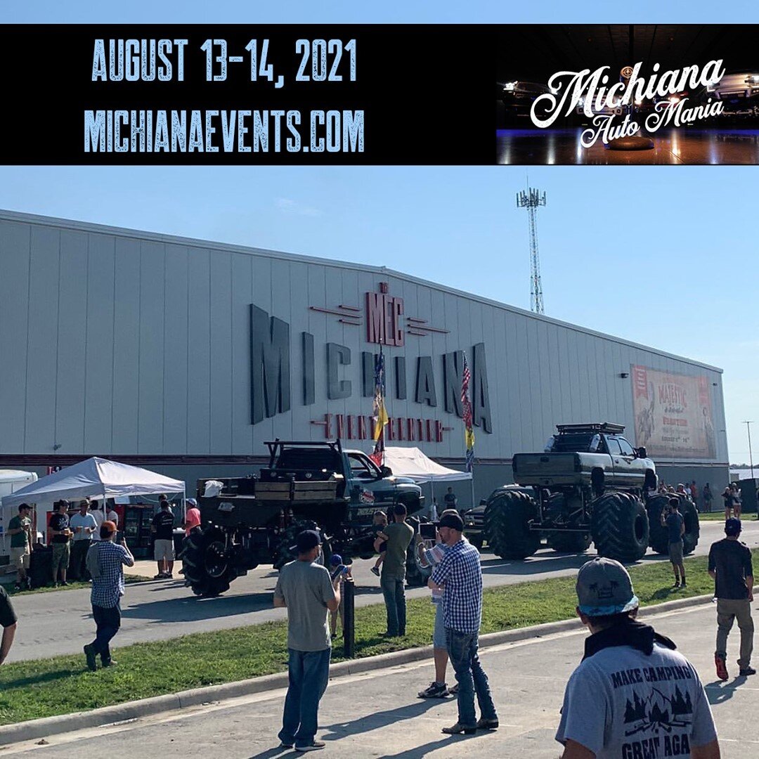 Michiana Auto Mania August 13 &amp; 14 -  This year we are bringing you the best entertainment &amp; fun! 
VIP Show, Show &amp; Shine, 🥁Music by DJ Ultimate, Dyno Testing, Burn Out Pad, Truck Pull, 🍔Concessions, And MUCH MORE!
https://www.michianae