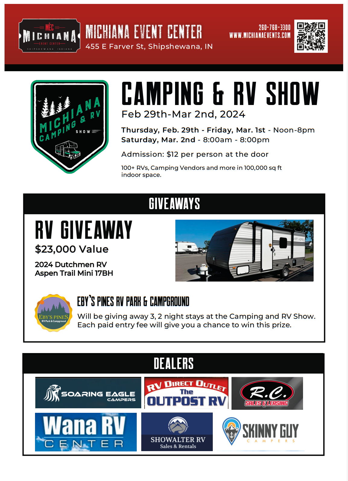 Michiana Camping & RV Show — The Michiana Event Center