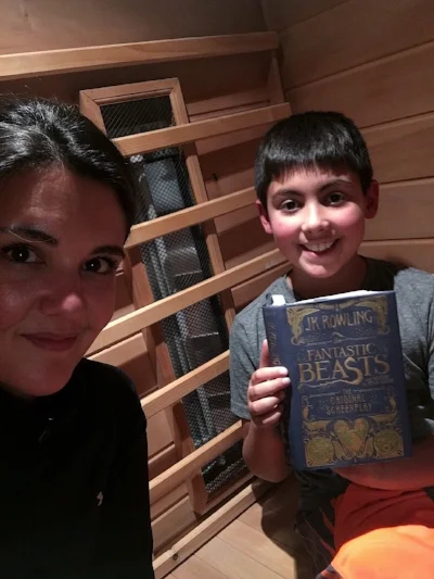 Sauna and bedtime stories.