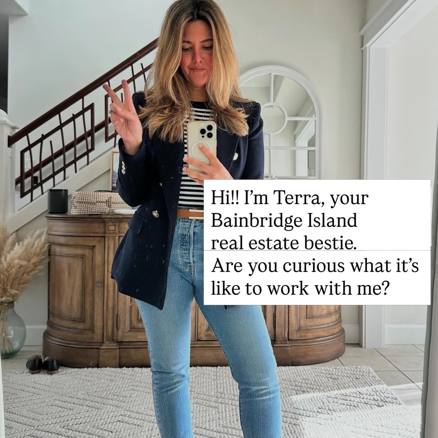 Are you considering a move on (or to) Bainbridge Island? Well then, I&rsquo;m so glad you&rsquo;re here!!

Comment CALL to book a free discovery call with me!

Hi! 👋 I&rsquo;m Terra, your Bainbridge Island Real Estate bestie. I&rsquo;m here to make 