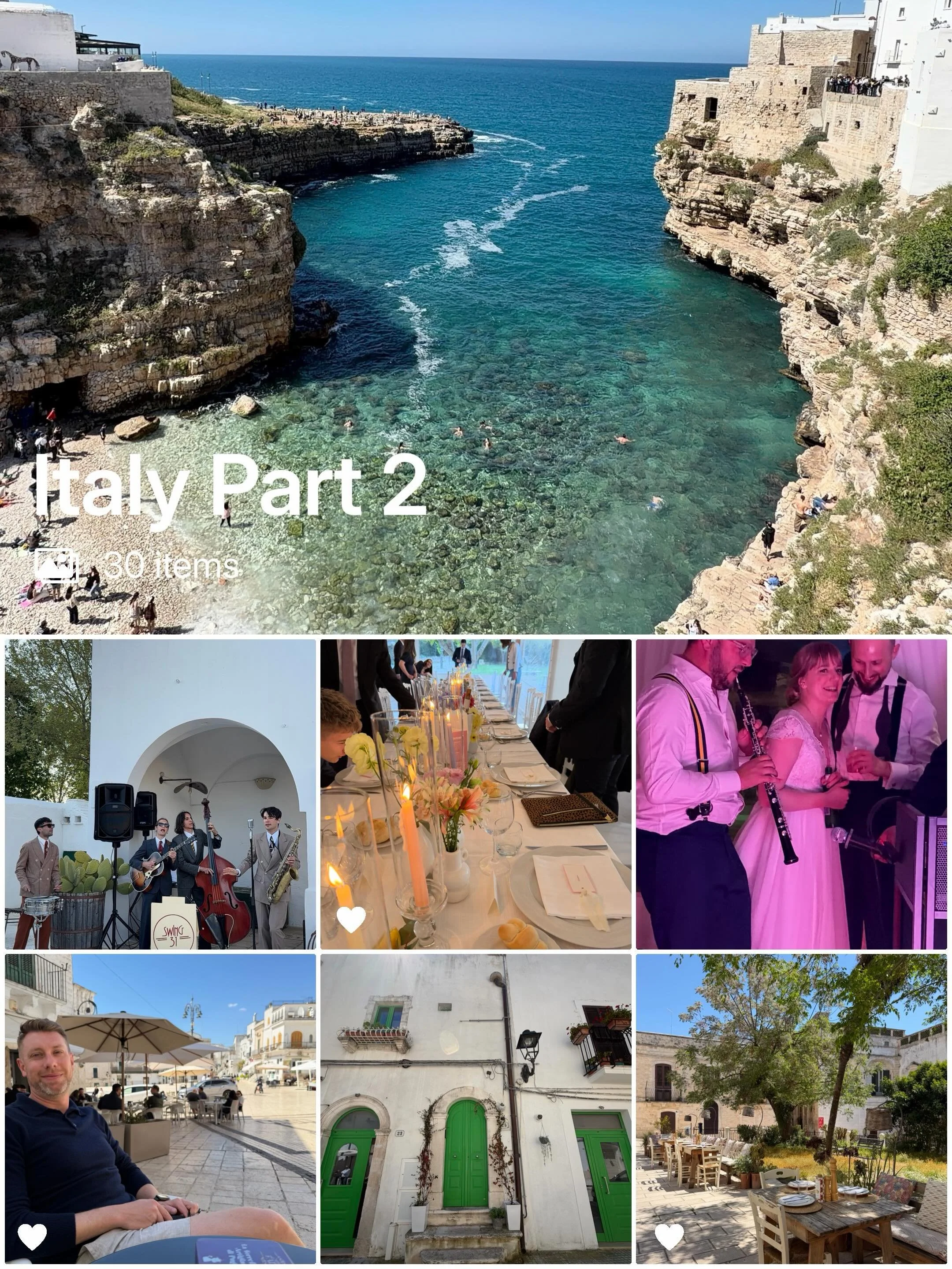 Italy Part 2
Celebrating the lovely @jssc_drr and @the_real_duerr at the most beautiful wedding, with the most wonderful people. New friendships forged. New jokes created. New places to meet around the world. Oh, and an incomparable aperativo with @s