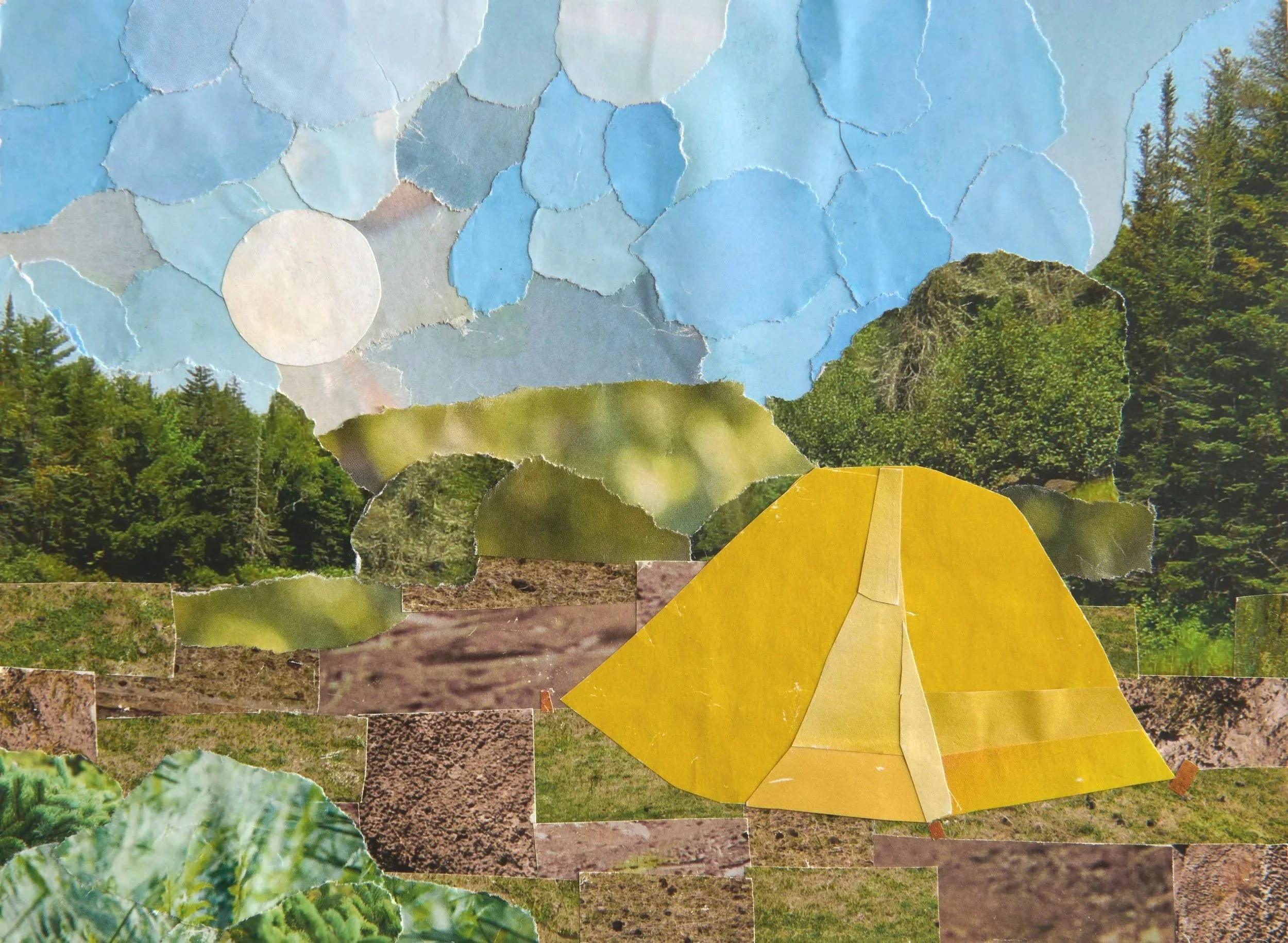 Happy Camper - Art Card