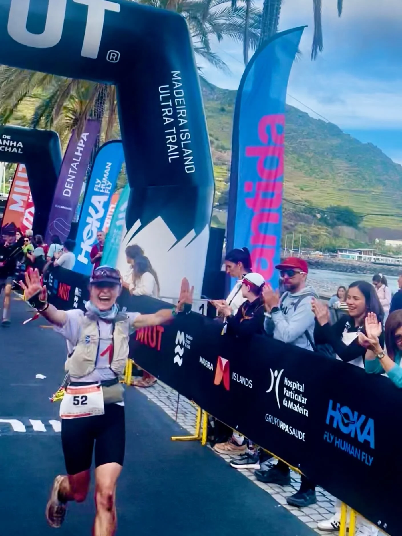 5th Place at @miutmadeira for Kelsey!

⛰️ 110km across the island
🏆 5th female finisher / 52nd overall 
⏰ 17:41:10&hellip;over 2 hours faster than her finish two years ago!

The vistas, the forests, the flowers and people of Madeira make this event 