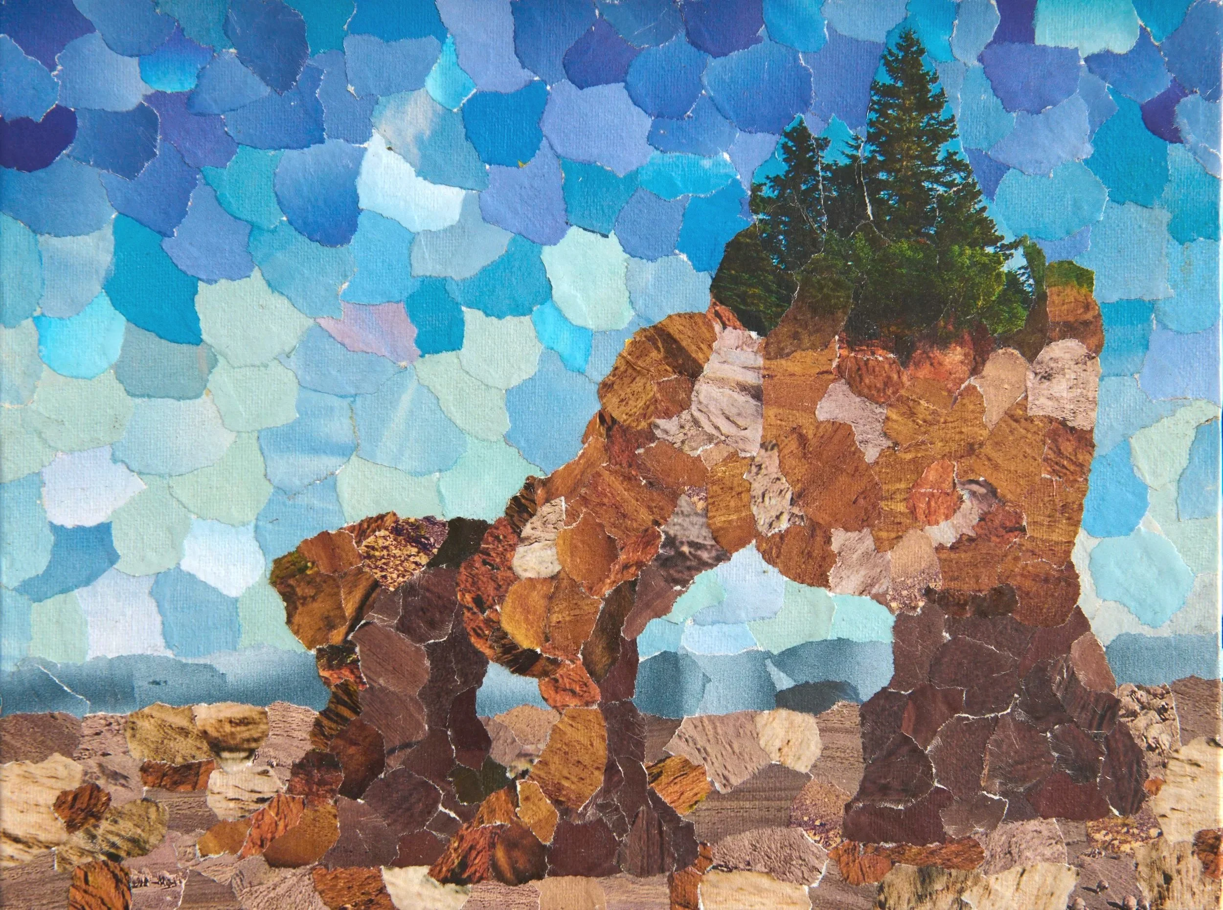 Hopewell Rocks - Art Card