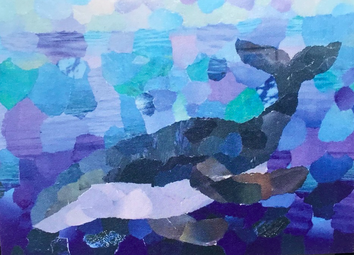 Whale Hello There - Art Card