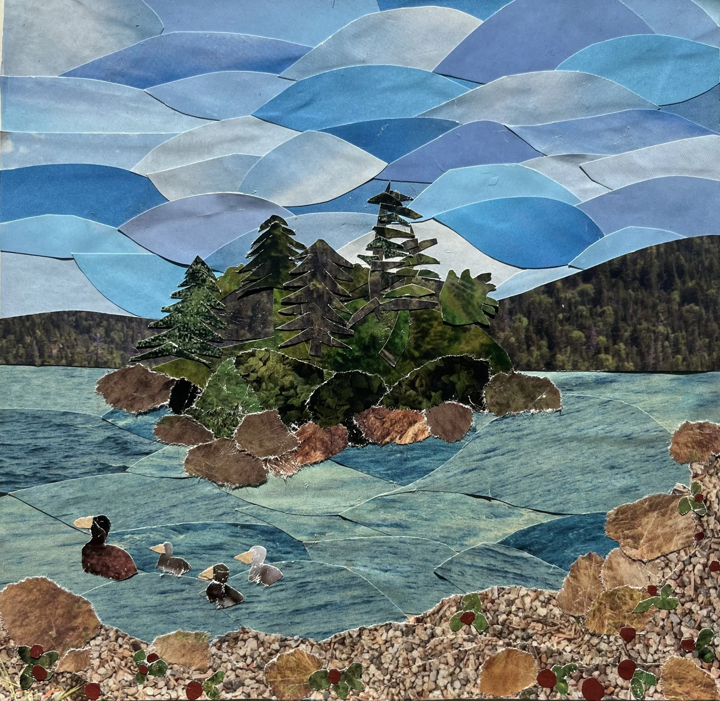 Duck, Duck, Cranberry - Art Card