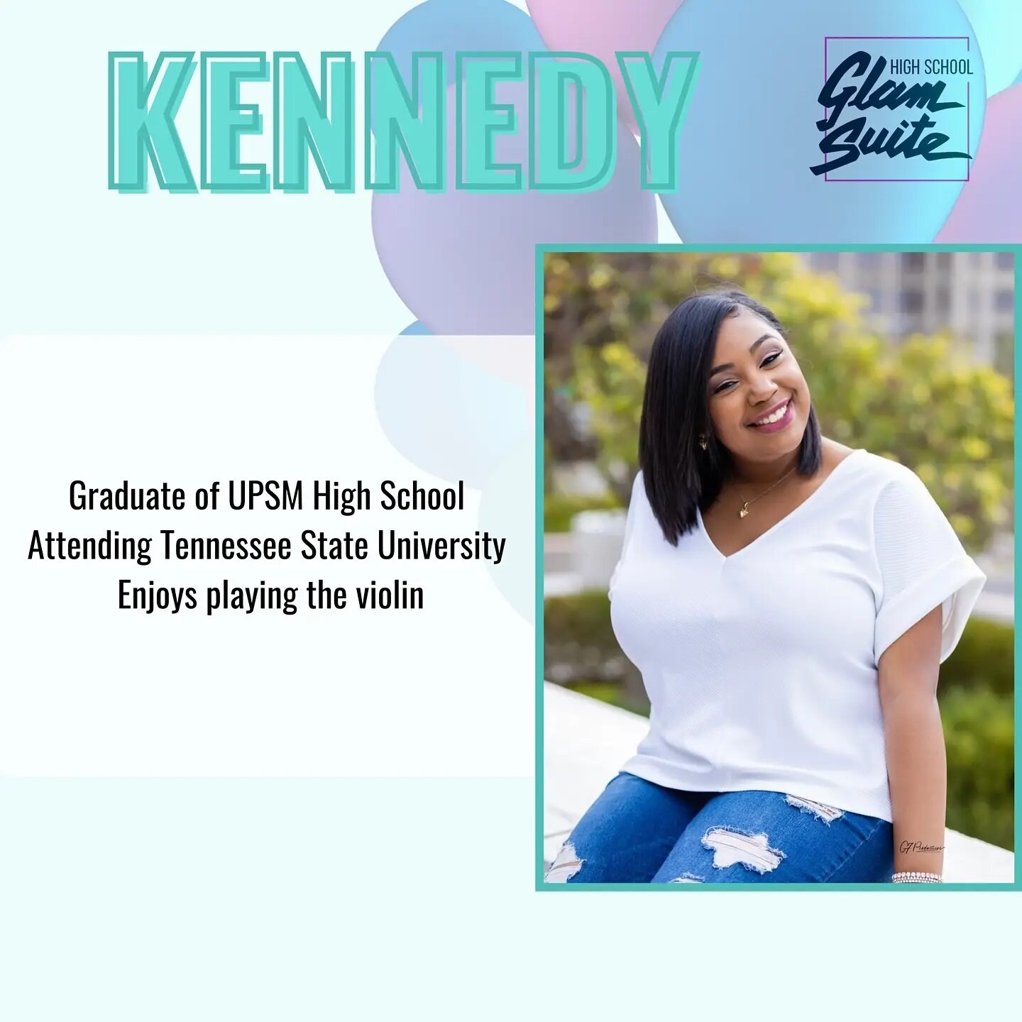 Hey High School Glam Suite Supporters! Meet Kennedy and Jasmyn! 
.
.
.
#highschoolglamsuite  #classof2021 
#detroitnonprofits