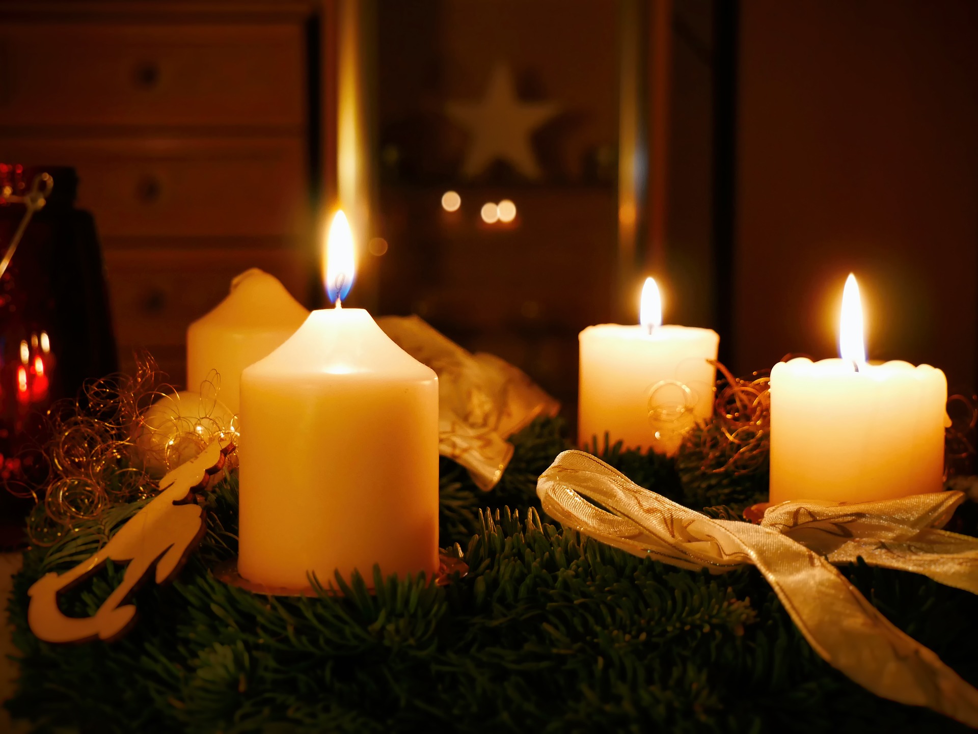 Adventkranzsegnung