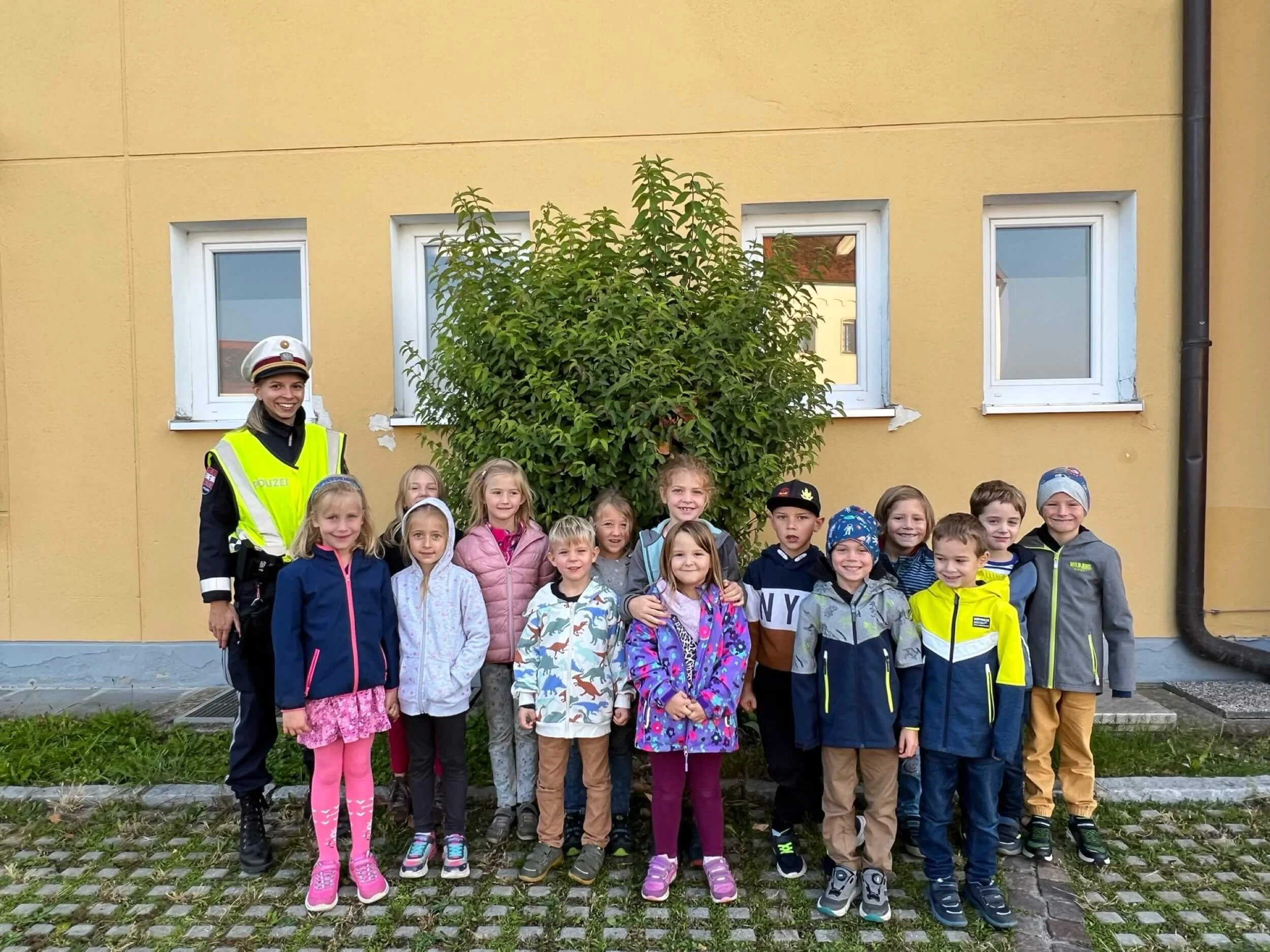 Verkehrserziehung mit der Polizei