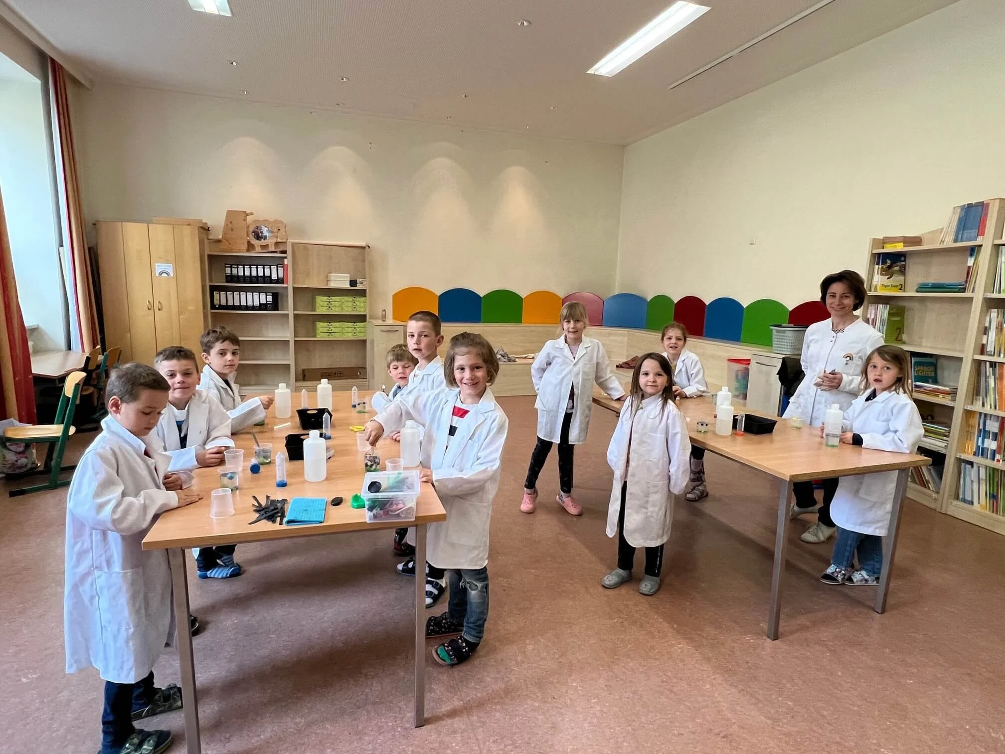 Chemieworkshop 1a und 1b Klasse 