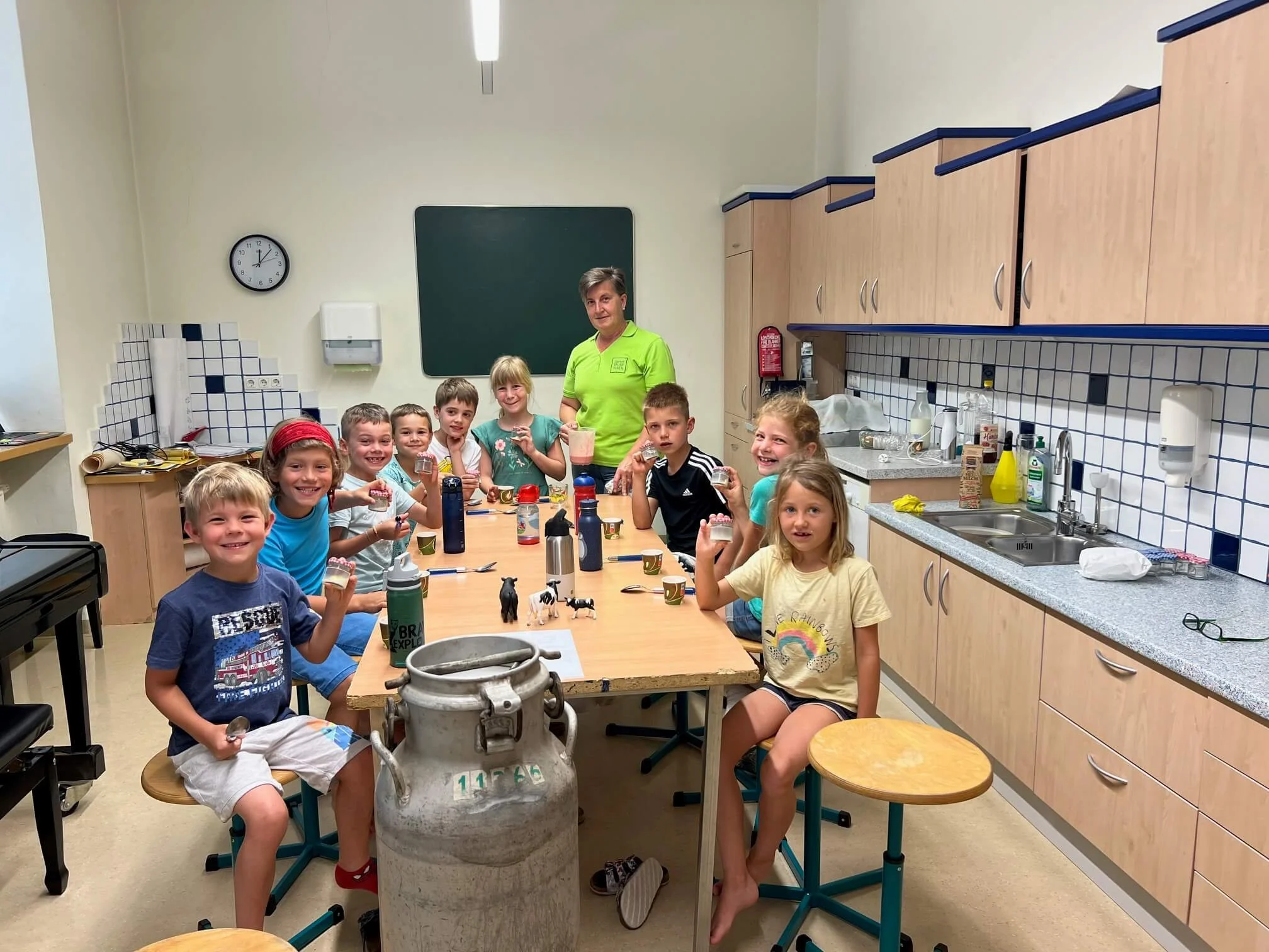 Workshop „Milch, wo kommst du her – und mehr“