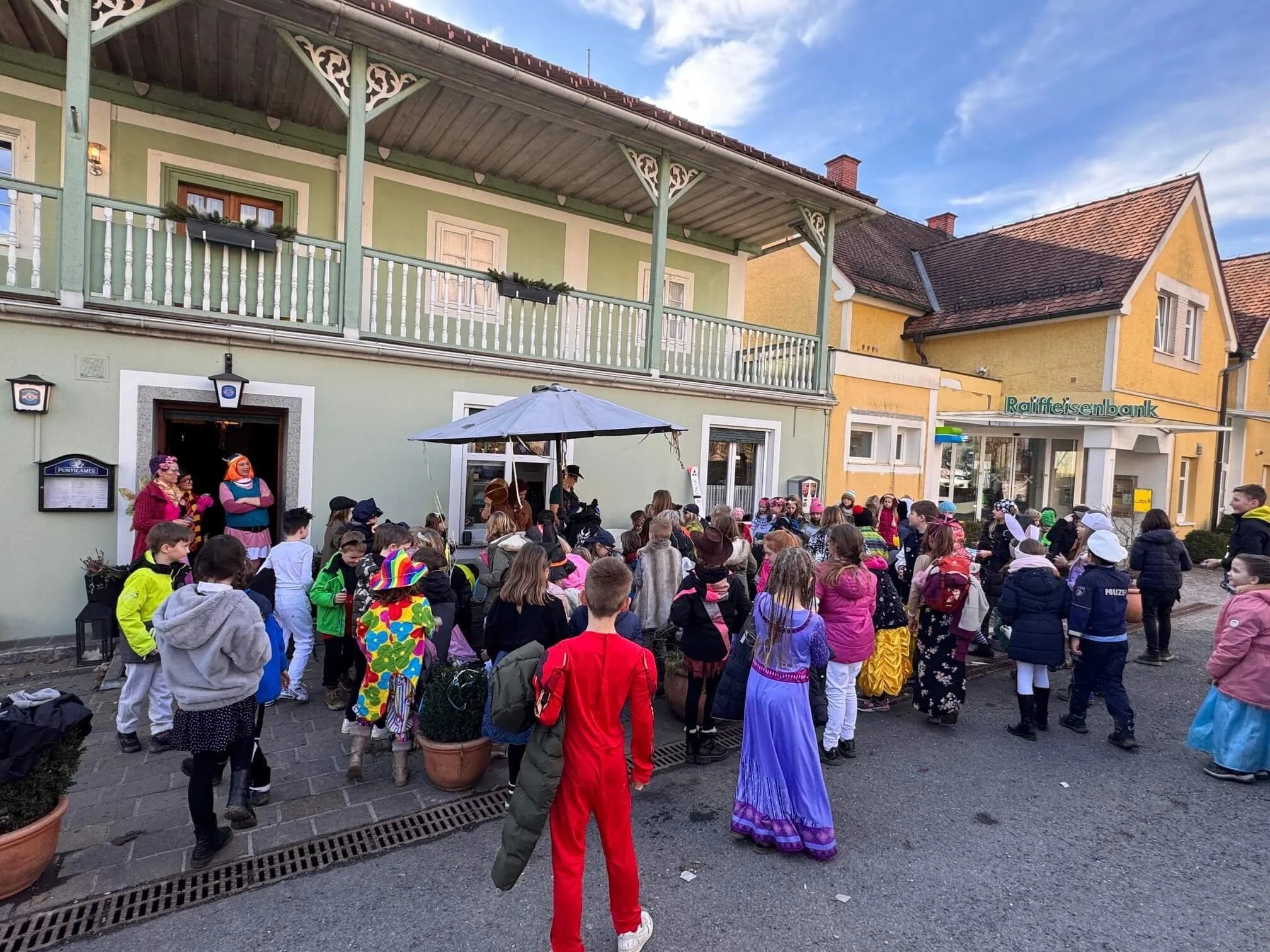 Fasching in der Schule