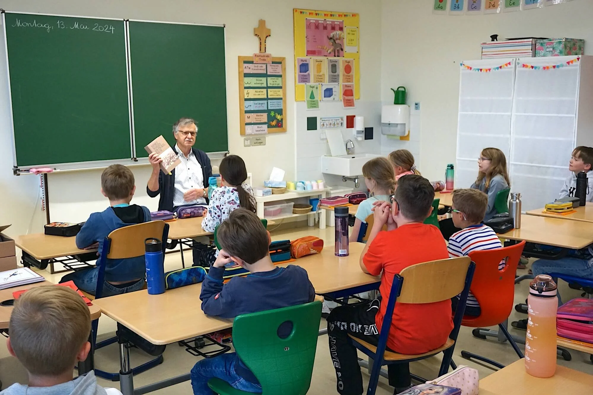 Besuch von Autor Gerhard Hofer