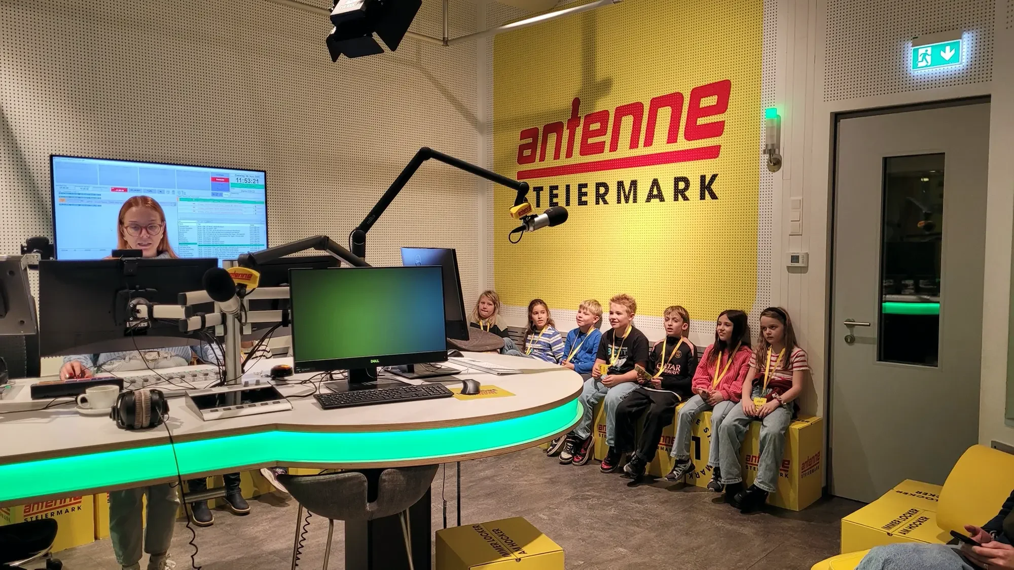 Besuch beim Radiosender Antenne Steiermark (3a + 3b)