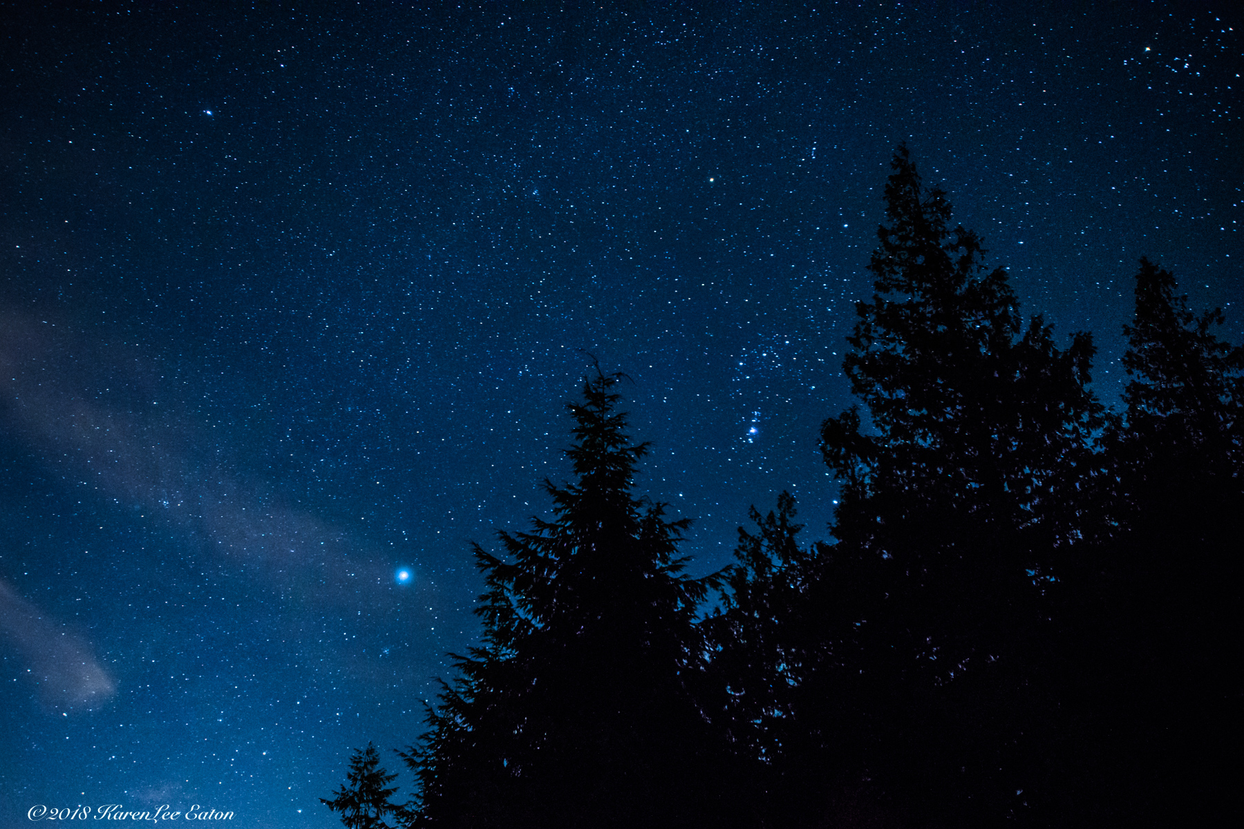 Venus & Orion                (guards of Olympic Ridge)