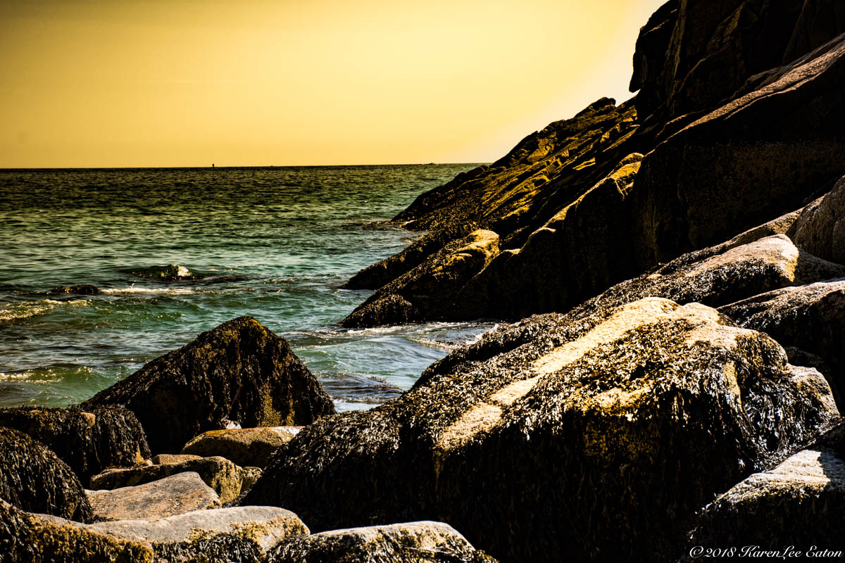 Sand Beach Rocks, Acadia, Maine