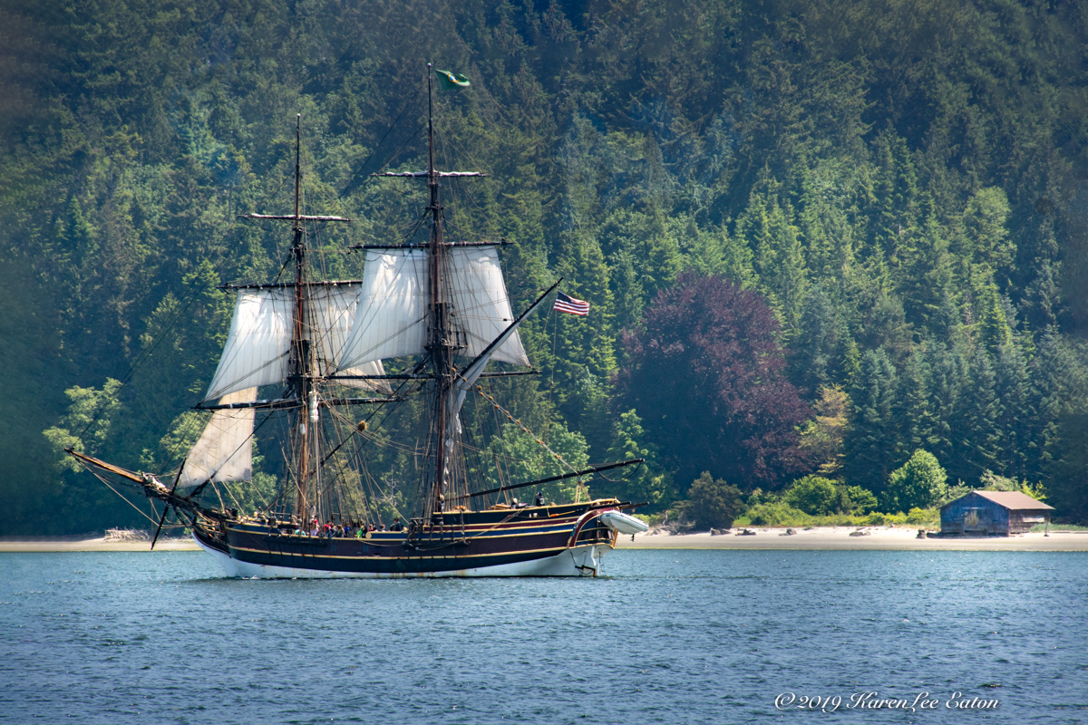 The Lady in Port Ludlow Bay