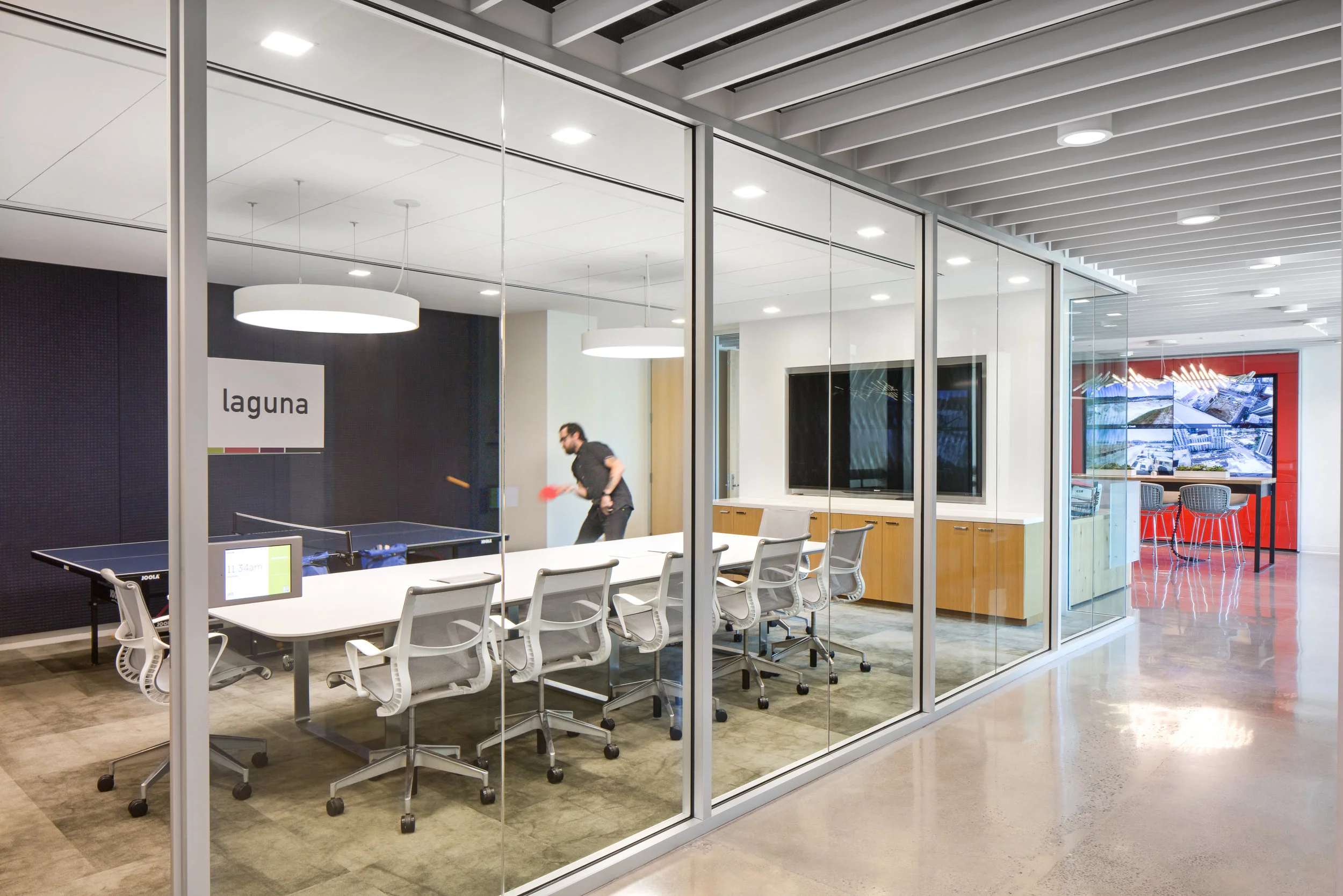 “Smart companies understand that work spaces are a business tool. An office environment reflects and reinforces a business’s core values, through the placement of different teams and functions and design elements that reflect culture, brand, and values.” - Harvard Business Review