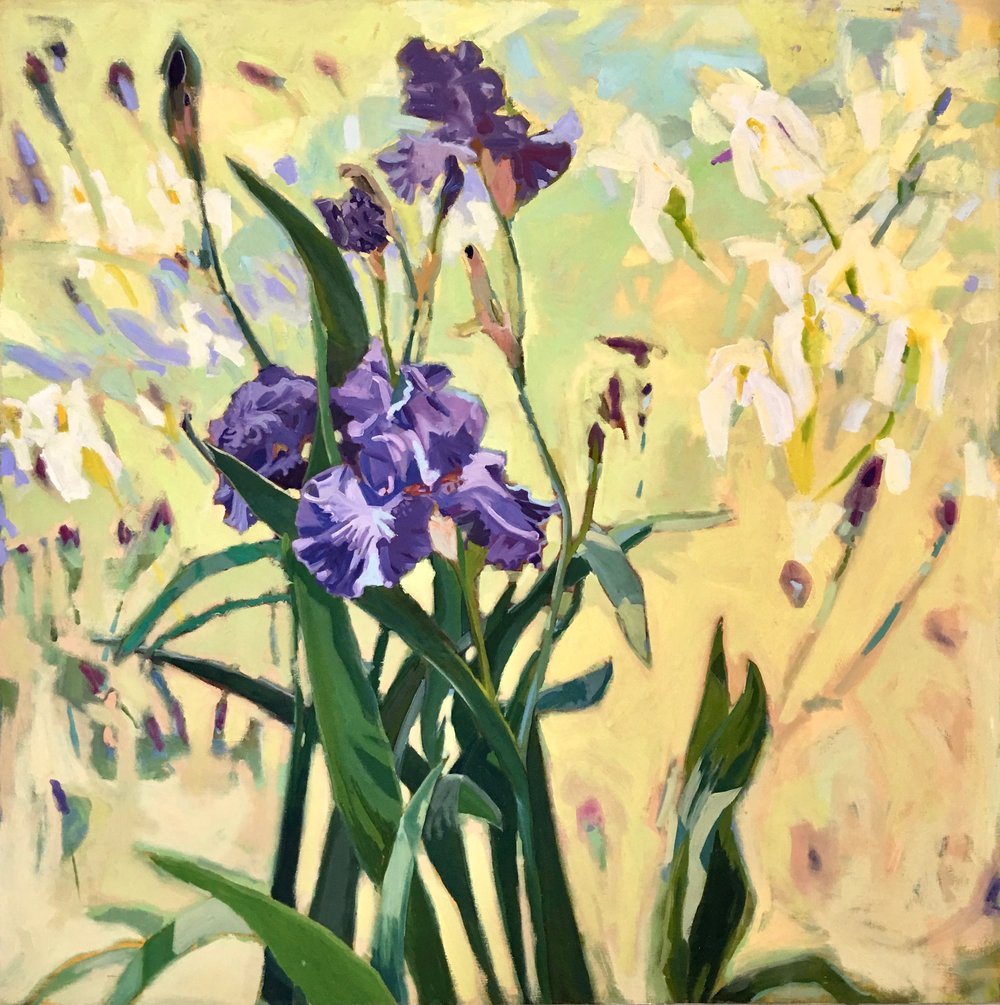 Iris, 60x60, $9,000.