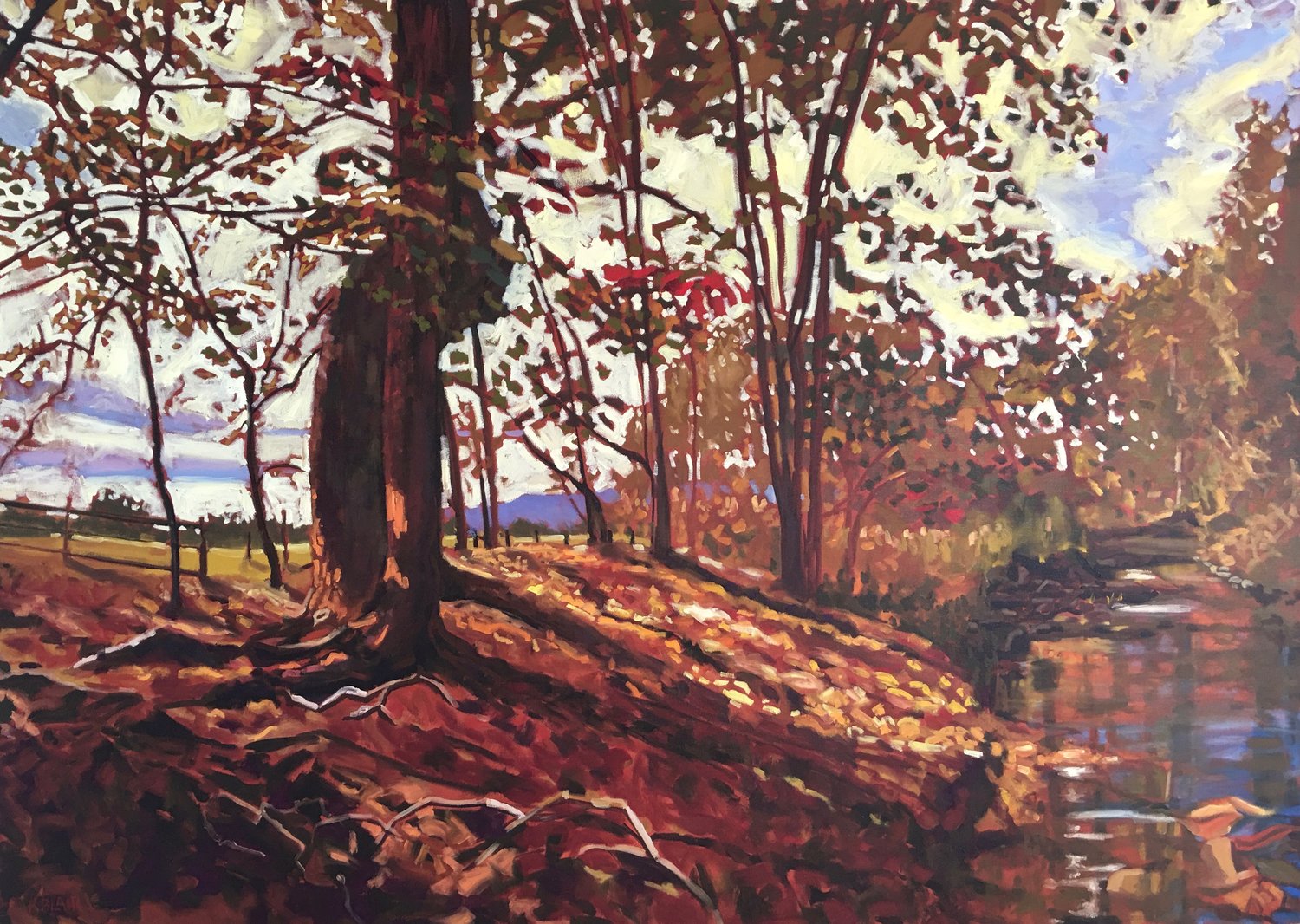 Charlottesville Farm, 60x84