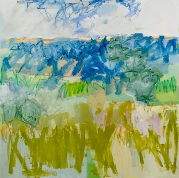 Looking Across the Blue Ridge, 43x43