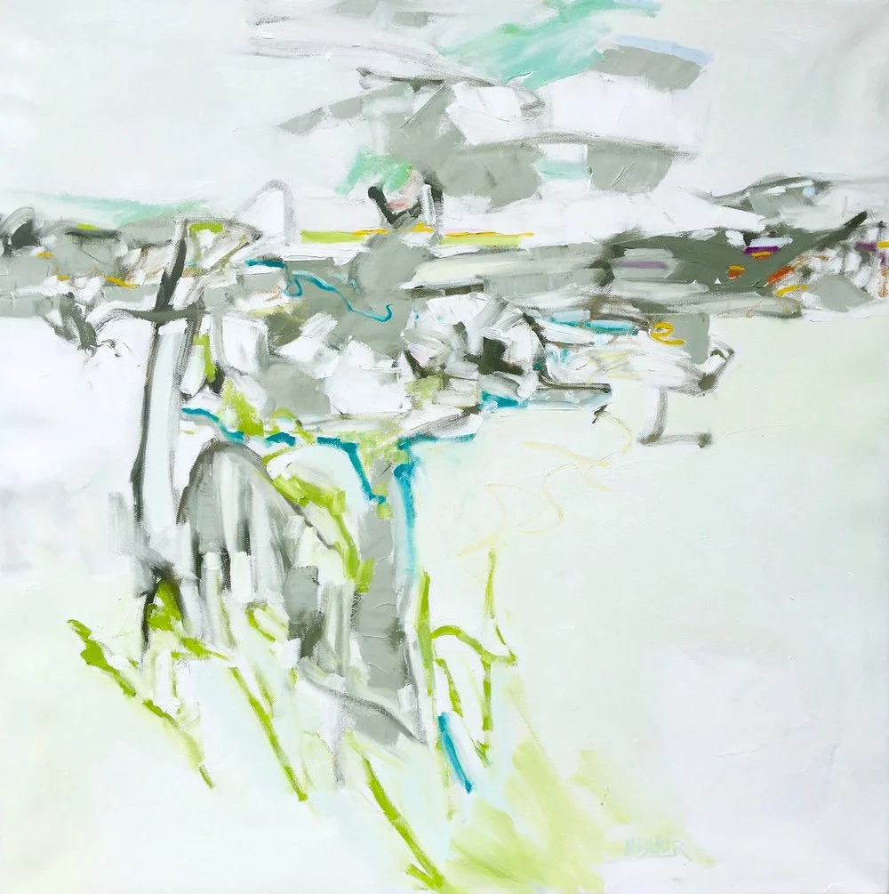 Fog Lifting, 36x36