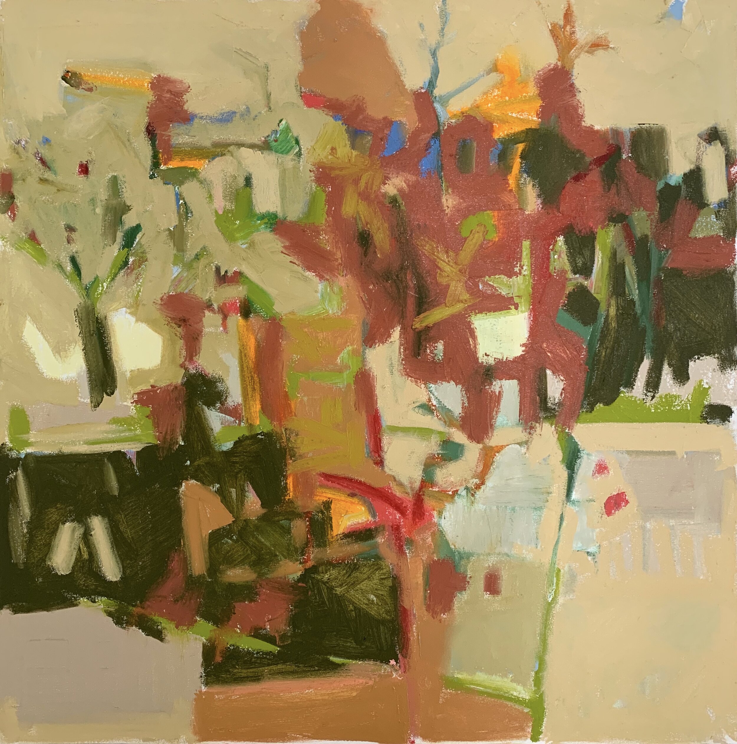 October Maples, 30x30, $3,500.