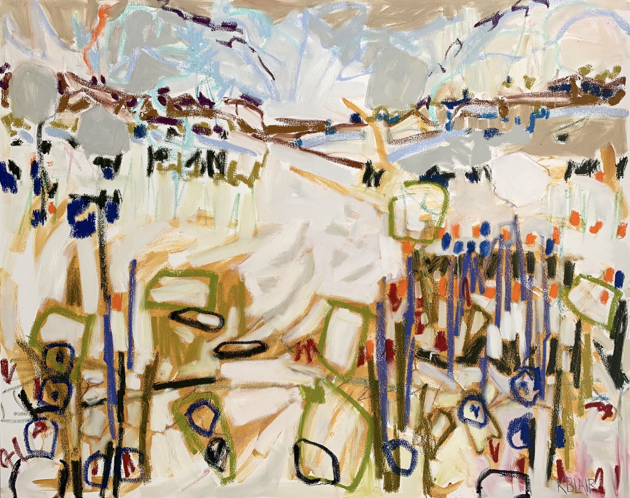 Autumn Equinox, 48x60, $8,000.