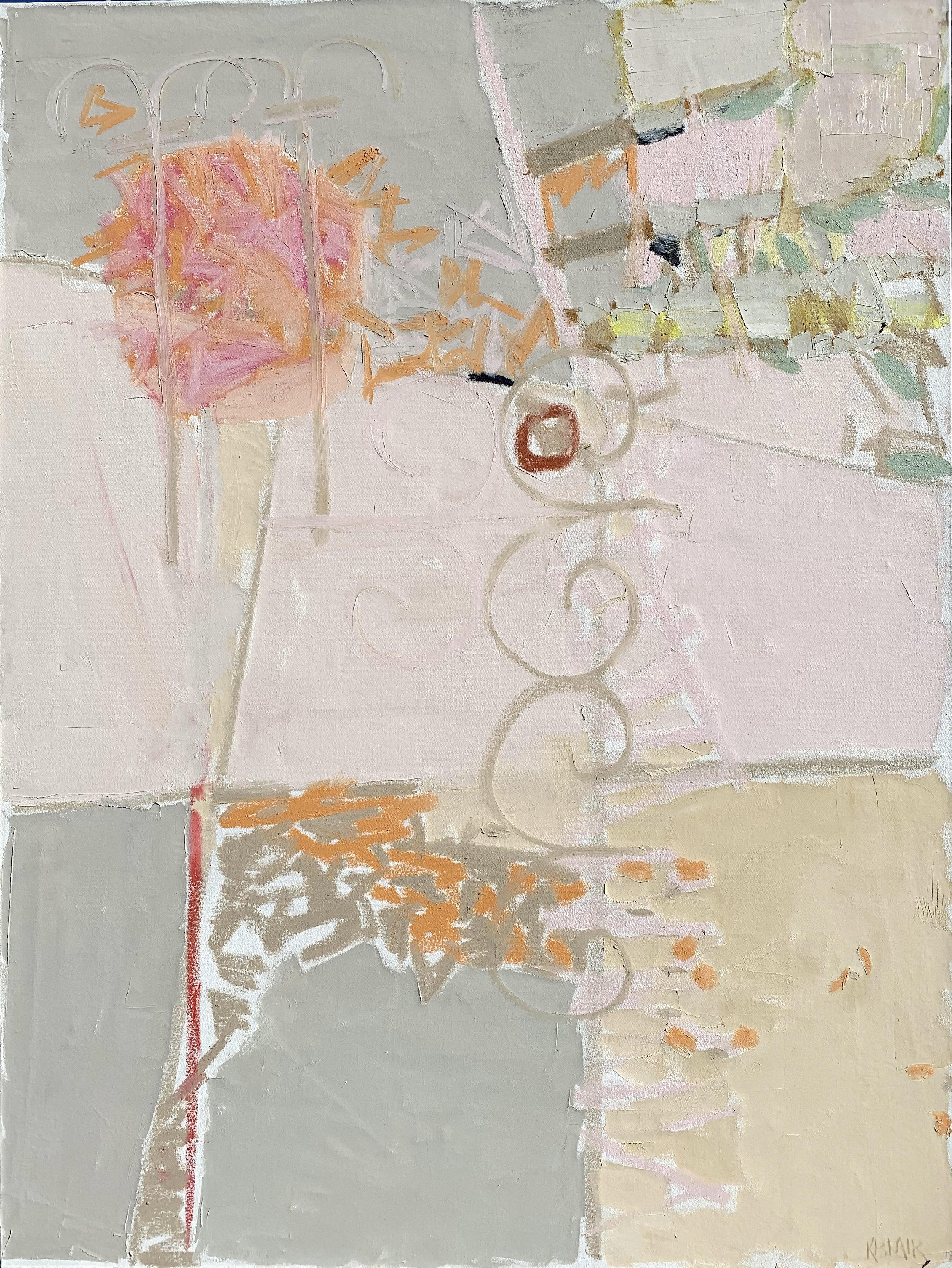Paris Balcony I, 48x36, $6,000.
