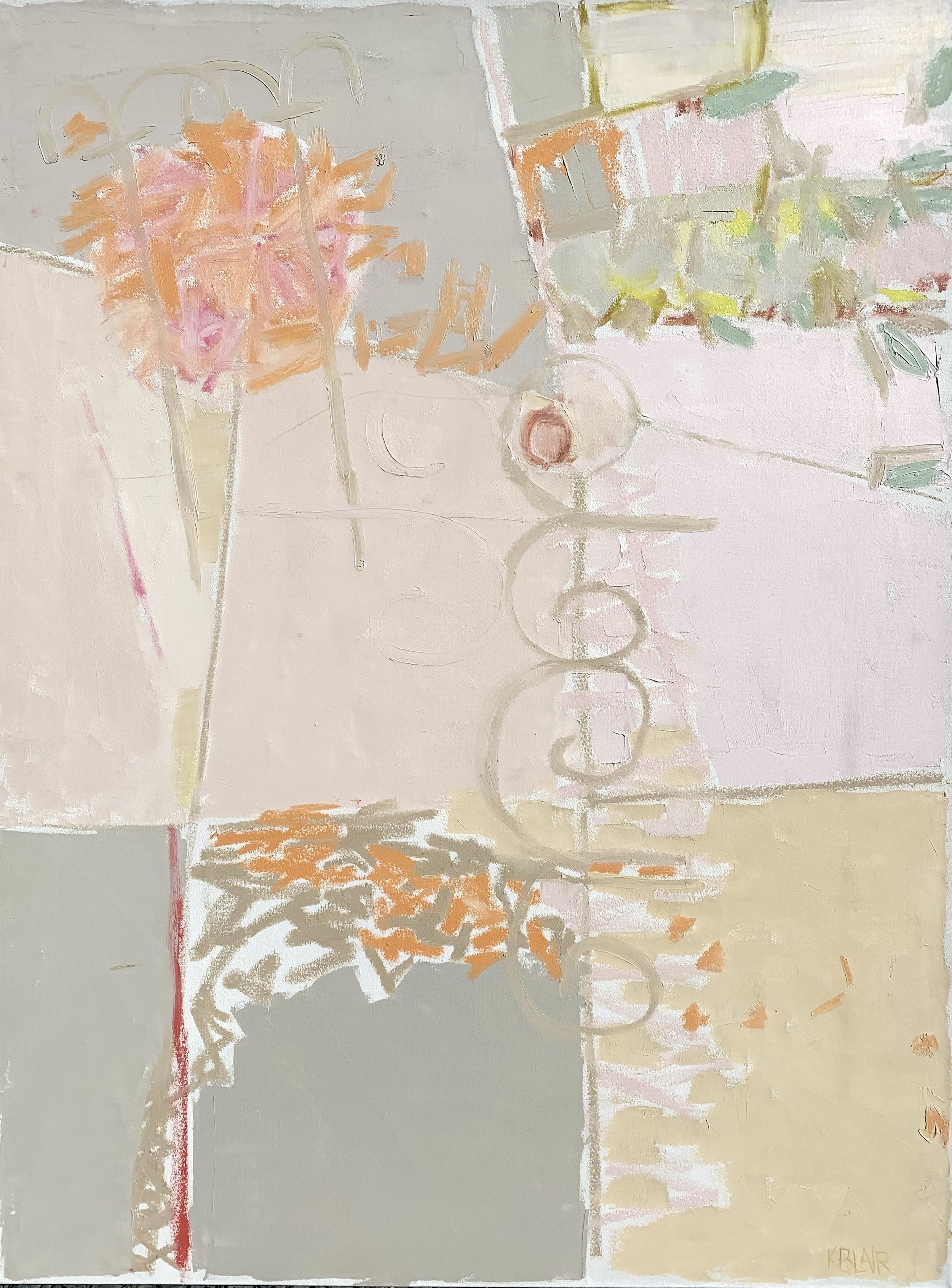 Paris Balcony II, 48x36, $6,000.