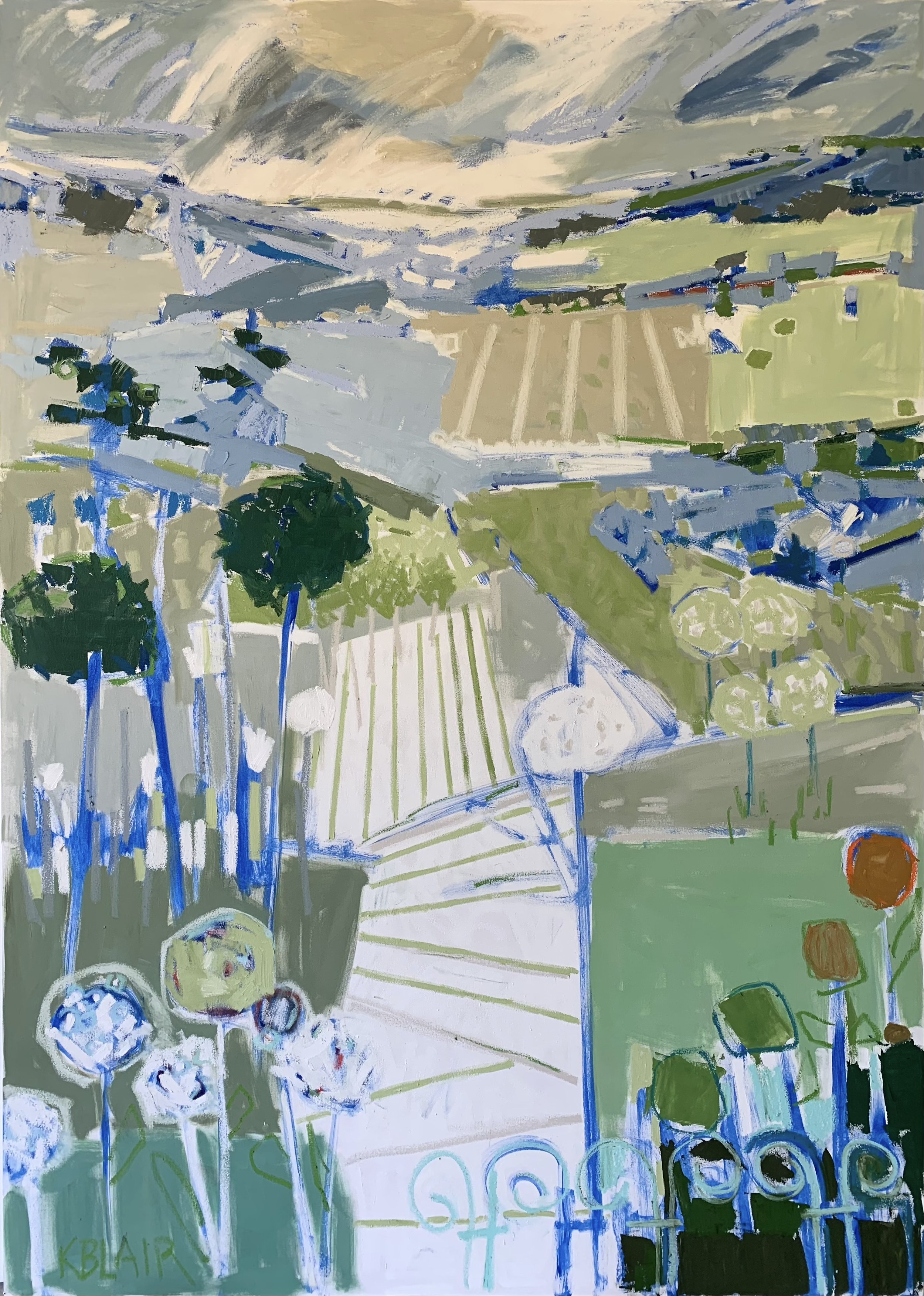 Spring Equinox, 84x60, $15,000.