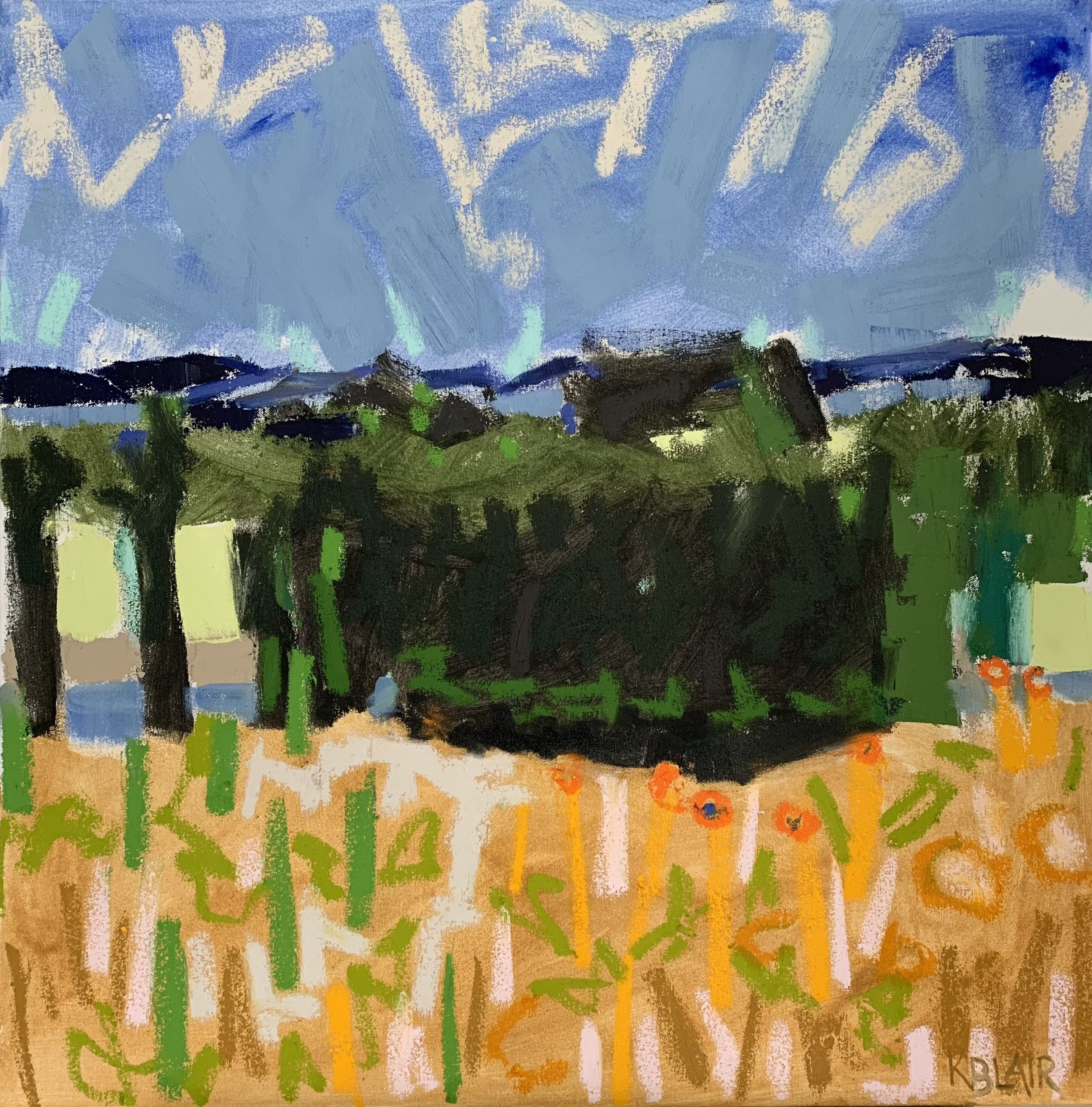 Big Woods II, 30x30, $3,500.